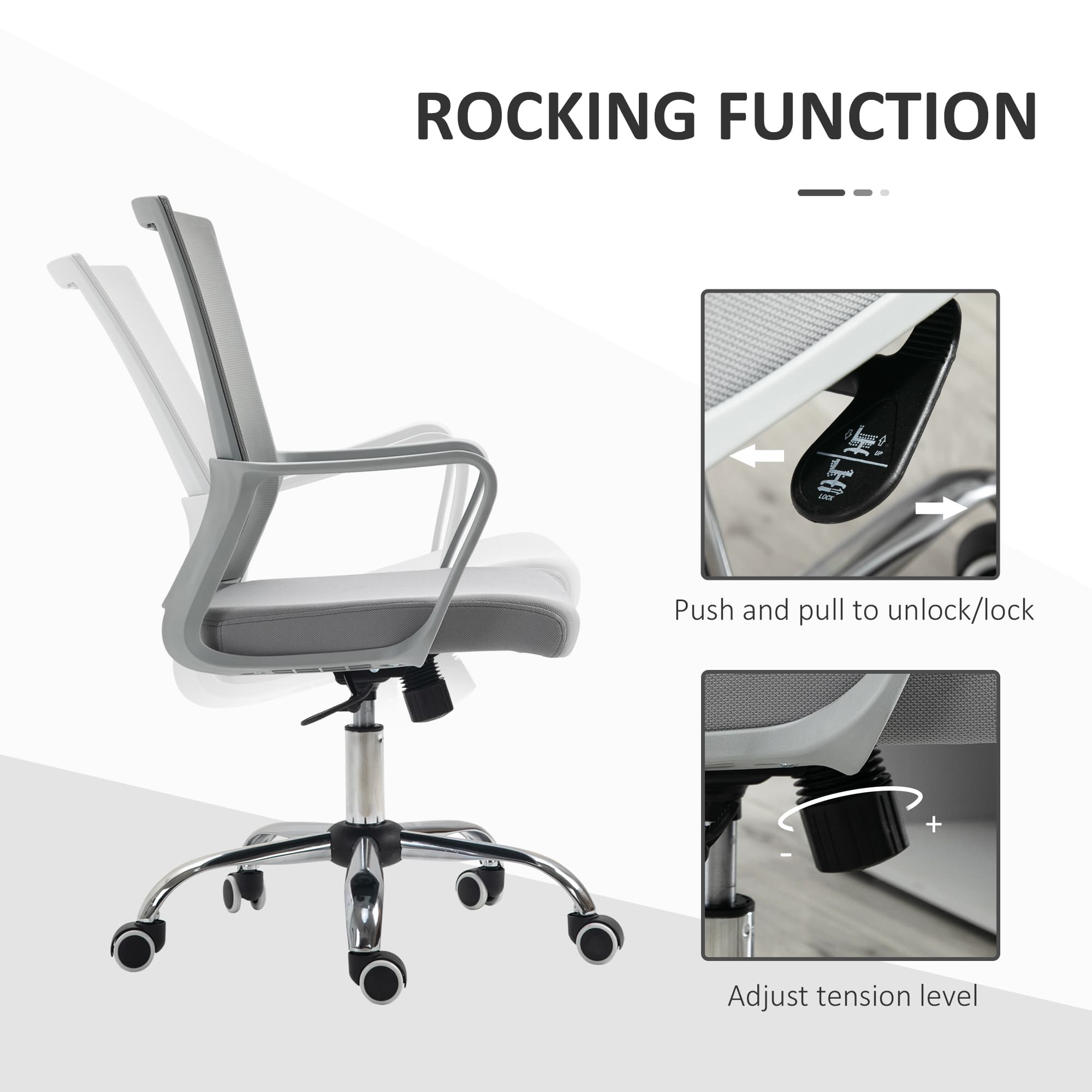 Transform Your Workday with the Vinsetto Ergonomic Mesh Chair - image 5