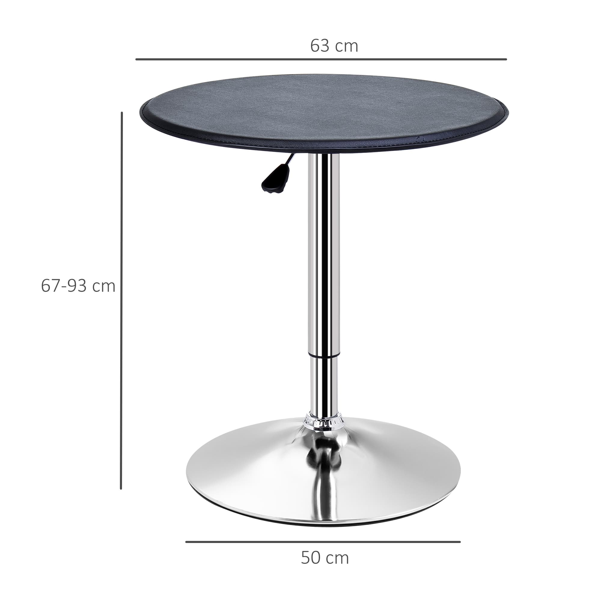 Transform Your Space with this Adjustable Swivel Bar Table - image 3