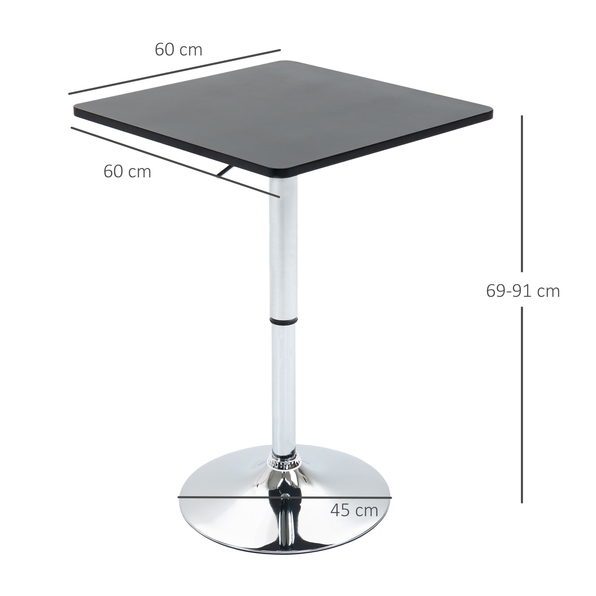 Transform Your Space with this Adjustable Swivel Bar Table - image 5