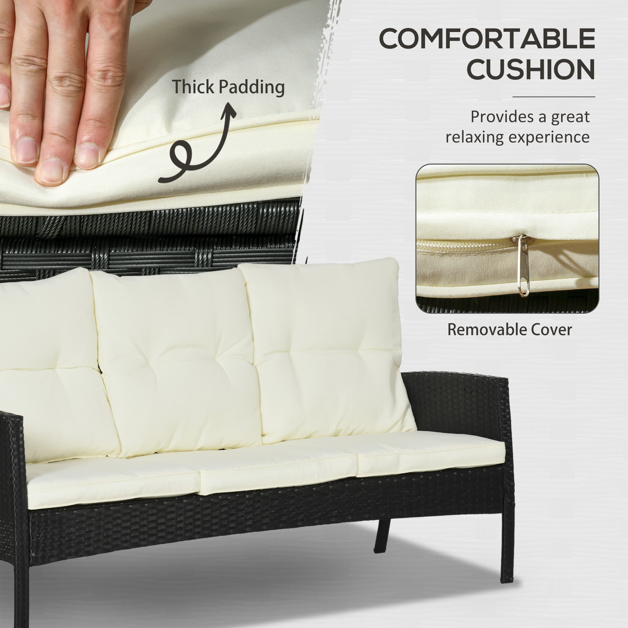 Transform Your Patio With This 6-Piece Rattan Sofa Set - image 5