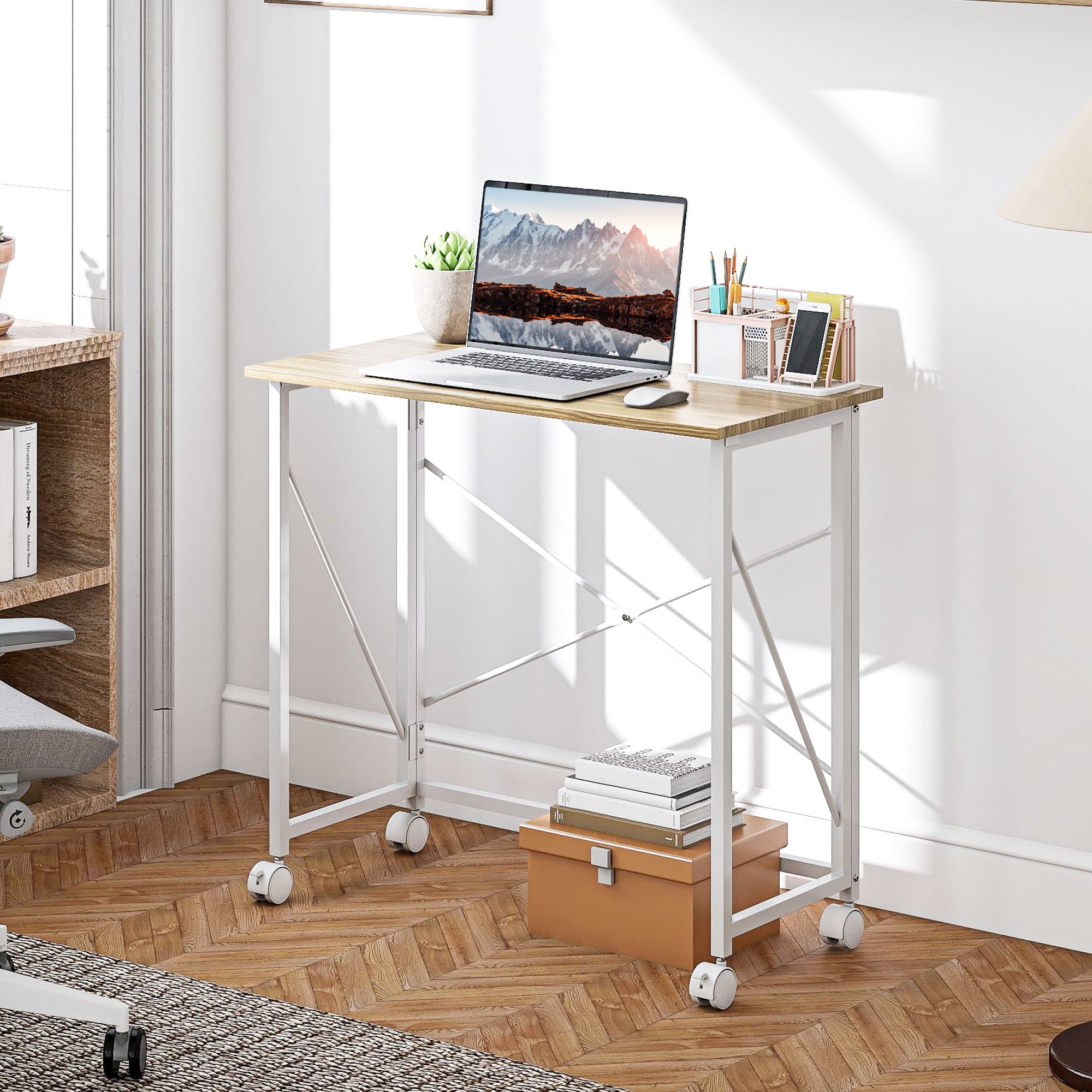 A Folding Desk on Wheels That Tucks Away When You Don't Need It - image 6