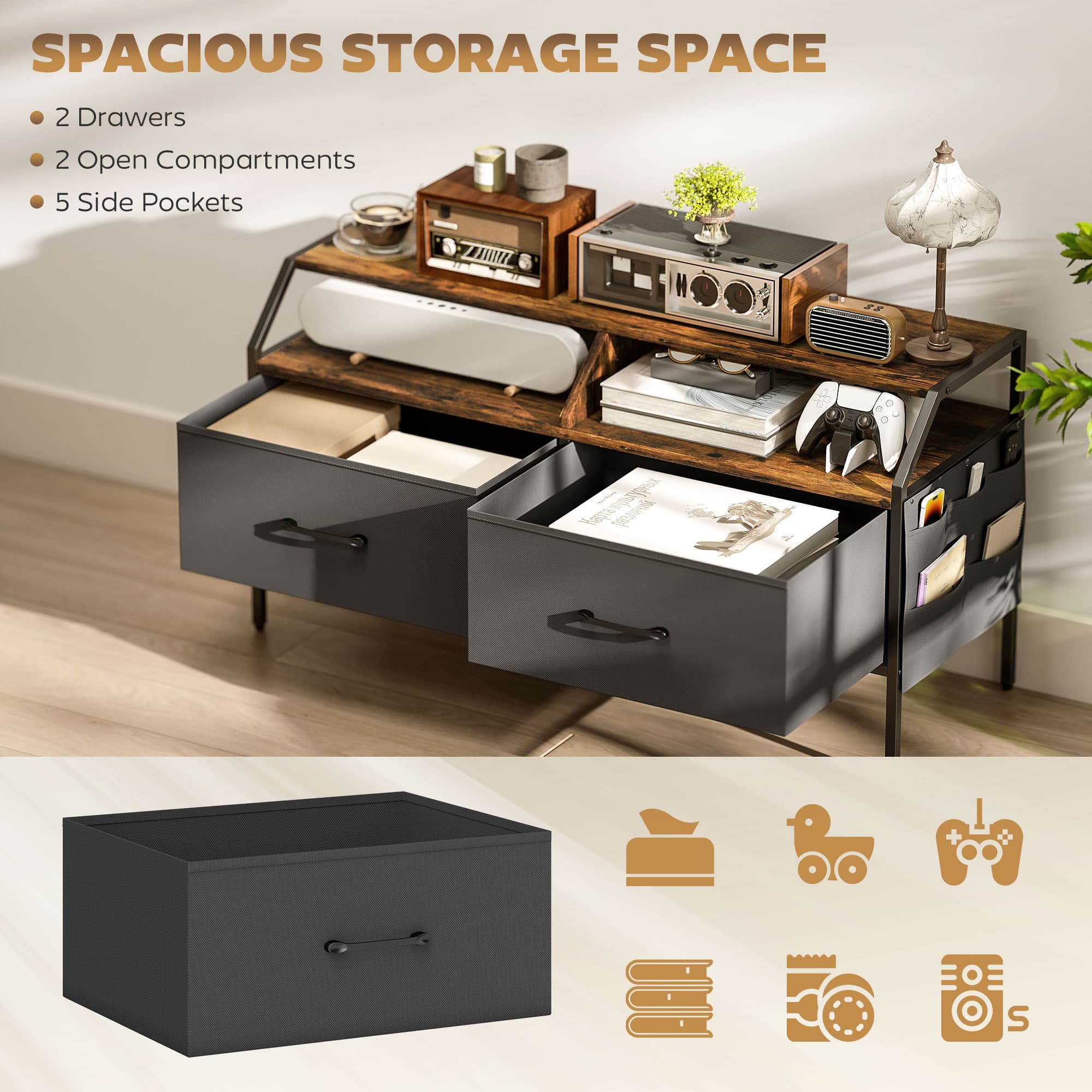 Transform Your Space with this Industrial Rustic TV Unit - image 1