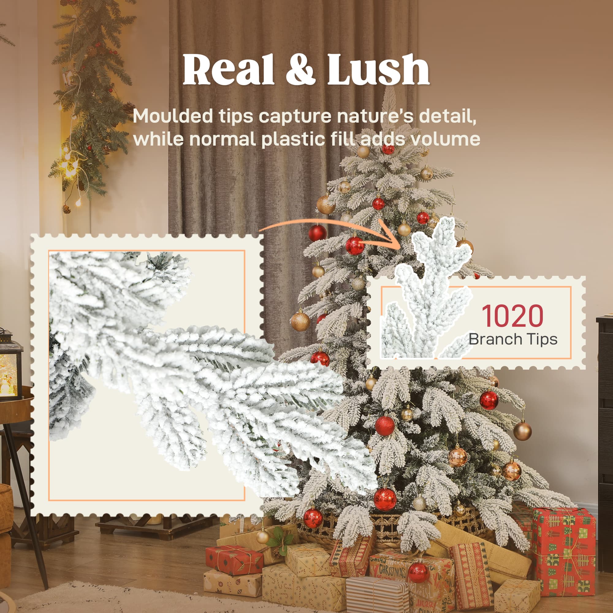 Transform Your Home with this 5ft Snowy Christmas Tree - image 4