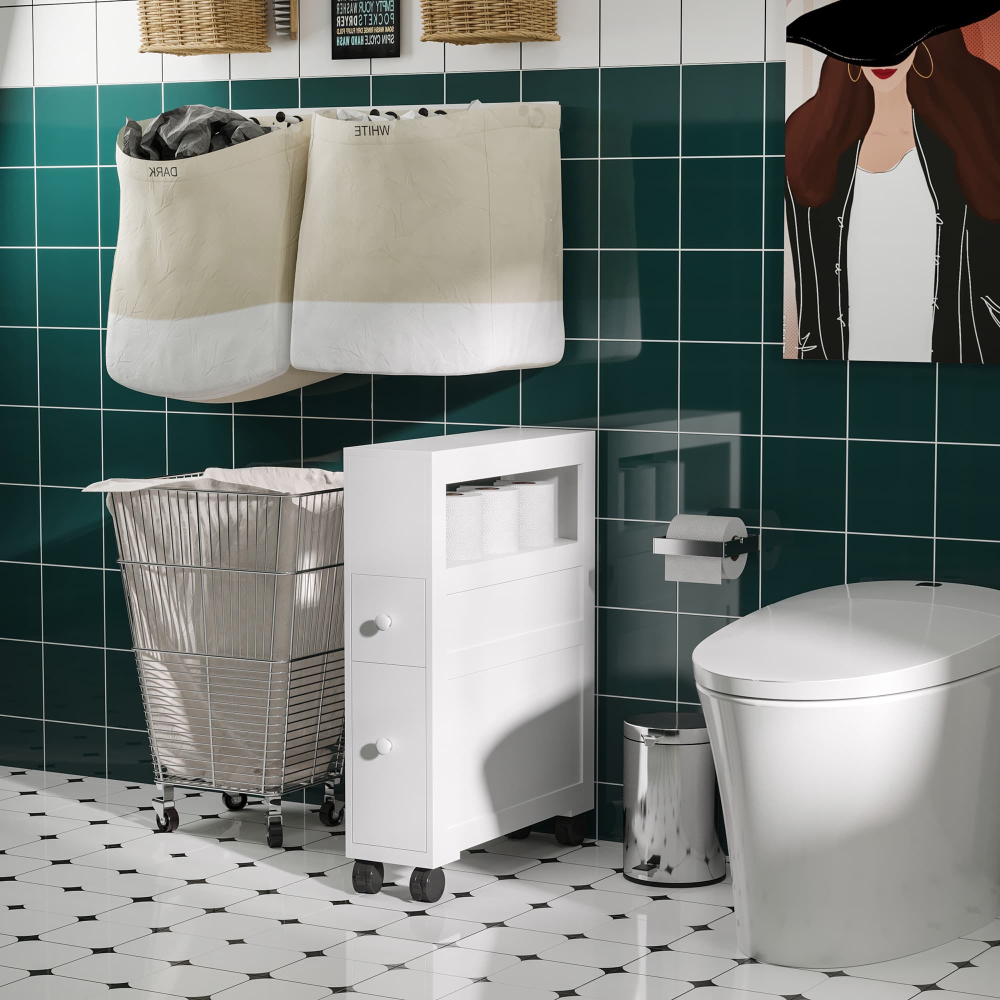 Transform Small Spaces with this Slimline Bathroom Storage Unit - image 4