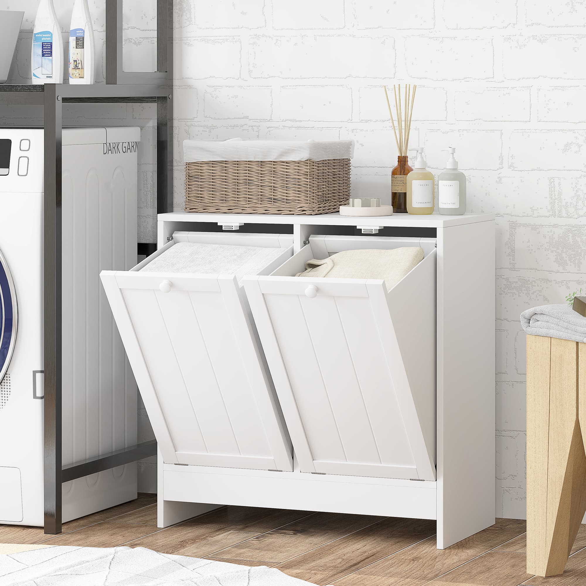 Effortless Sorting with the Kleankin Double Laundry Hamper - image 1