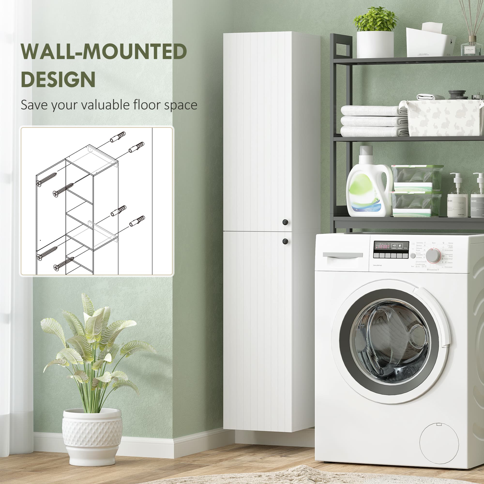 Transform Your Space with this Slim Tall Bathroom Cabinet - image 5