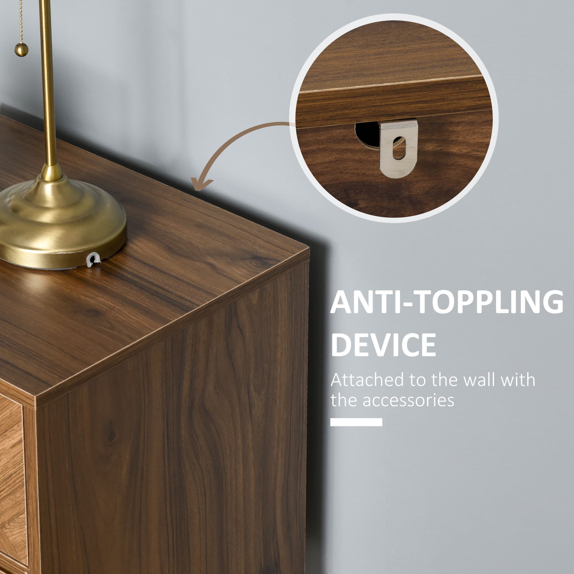 Transform Your Bedroom with Walnut Herringbone Bedside Tables - image 2