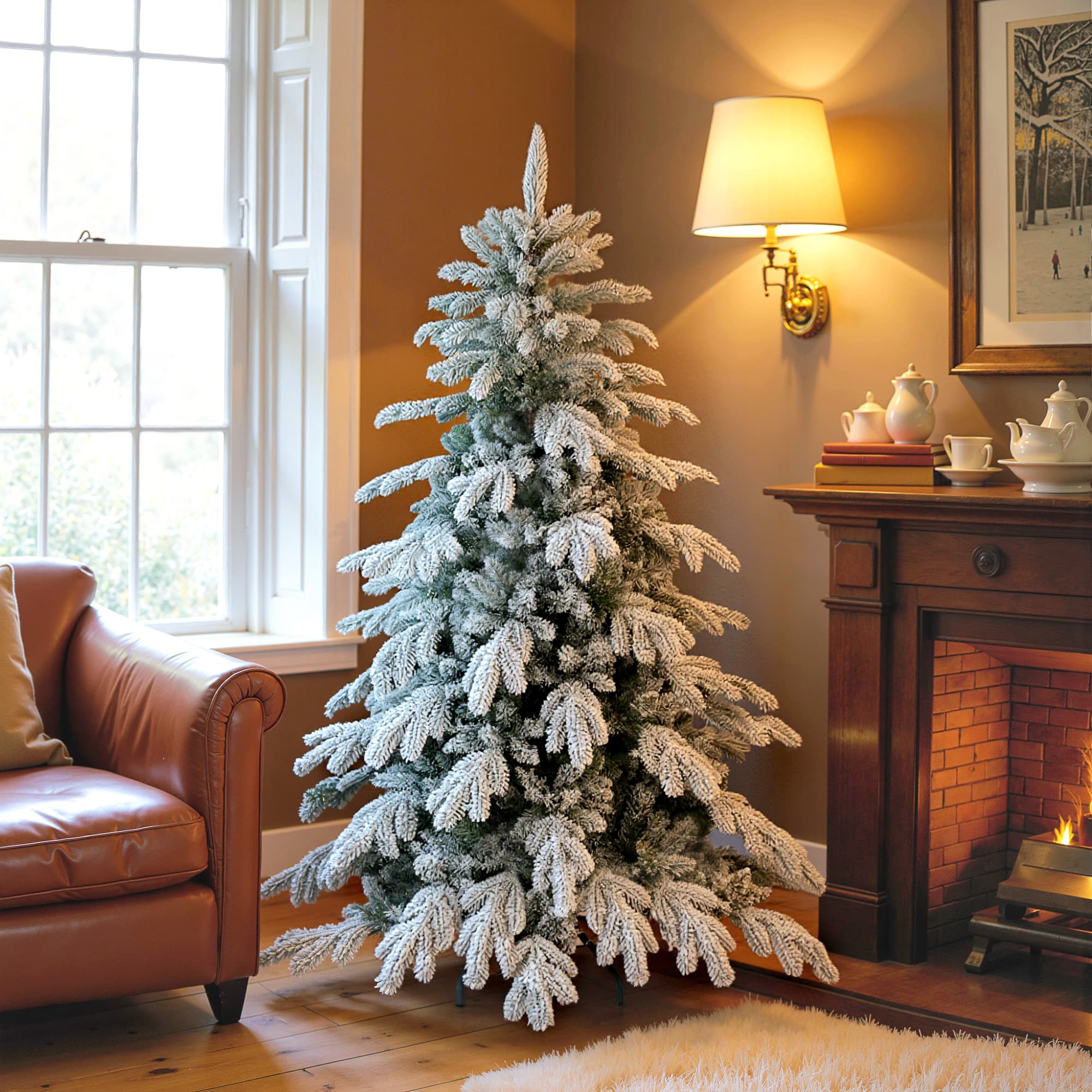 Transform Your Home with this 5ft Snowy Christmas Tree - image 2