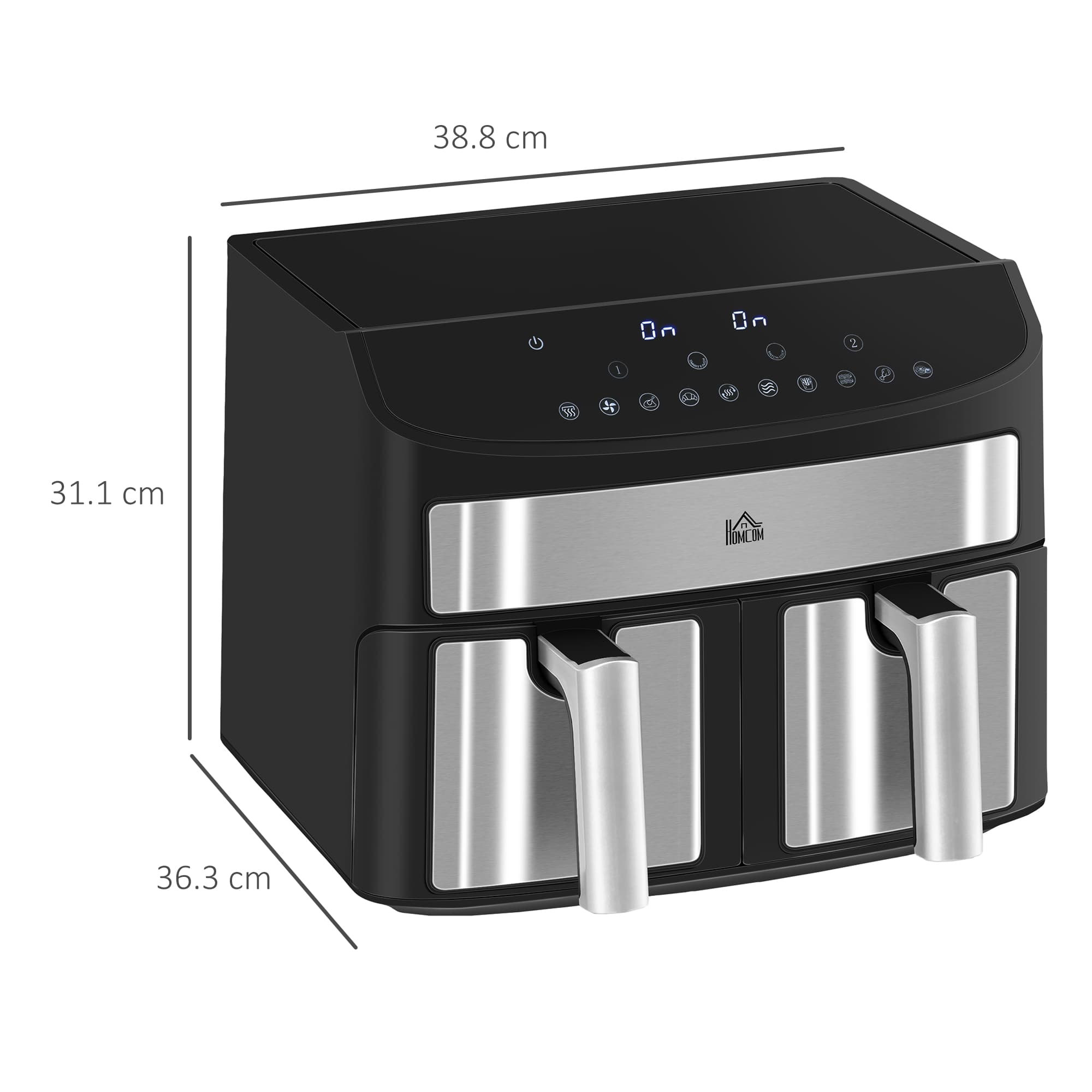 Transform Meals With This Premium 8L Dual Zone Air Fryer - image 3