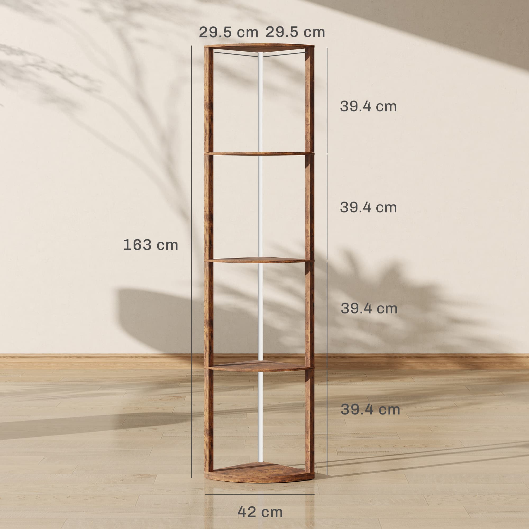 Elevate Your Room with this Rustic Brown RGB Floor Lamp - image 4