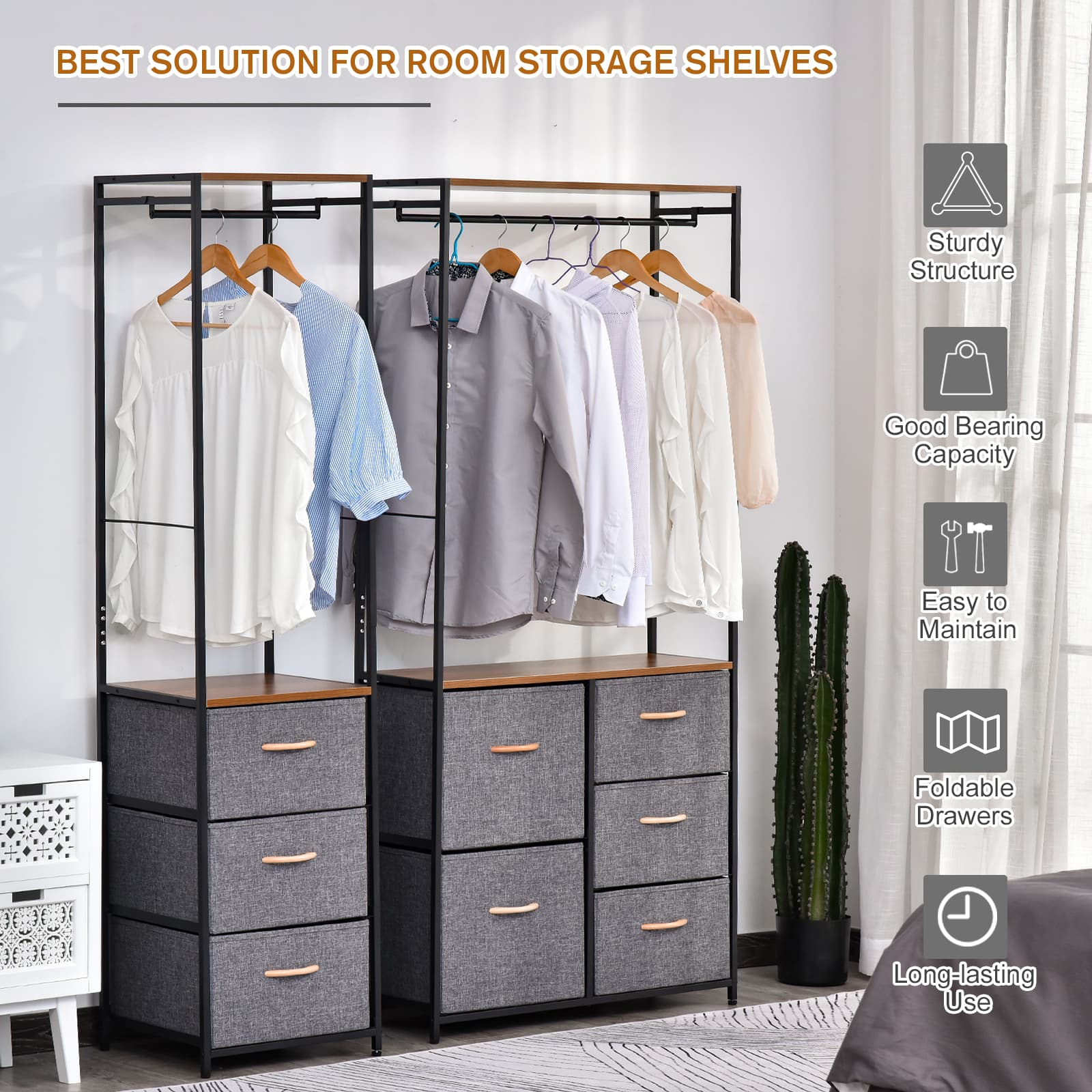 Transform Your Space with this 5-Drawer Coat Rack Unit - image 4