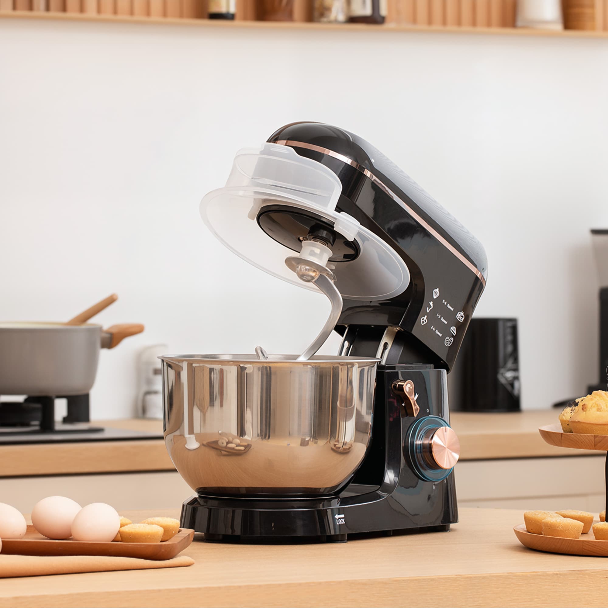 Transform Your Baking with the 1400W 5L Stand Mixer - image 2