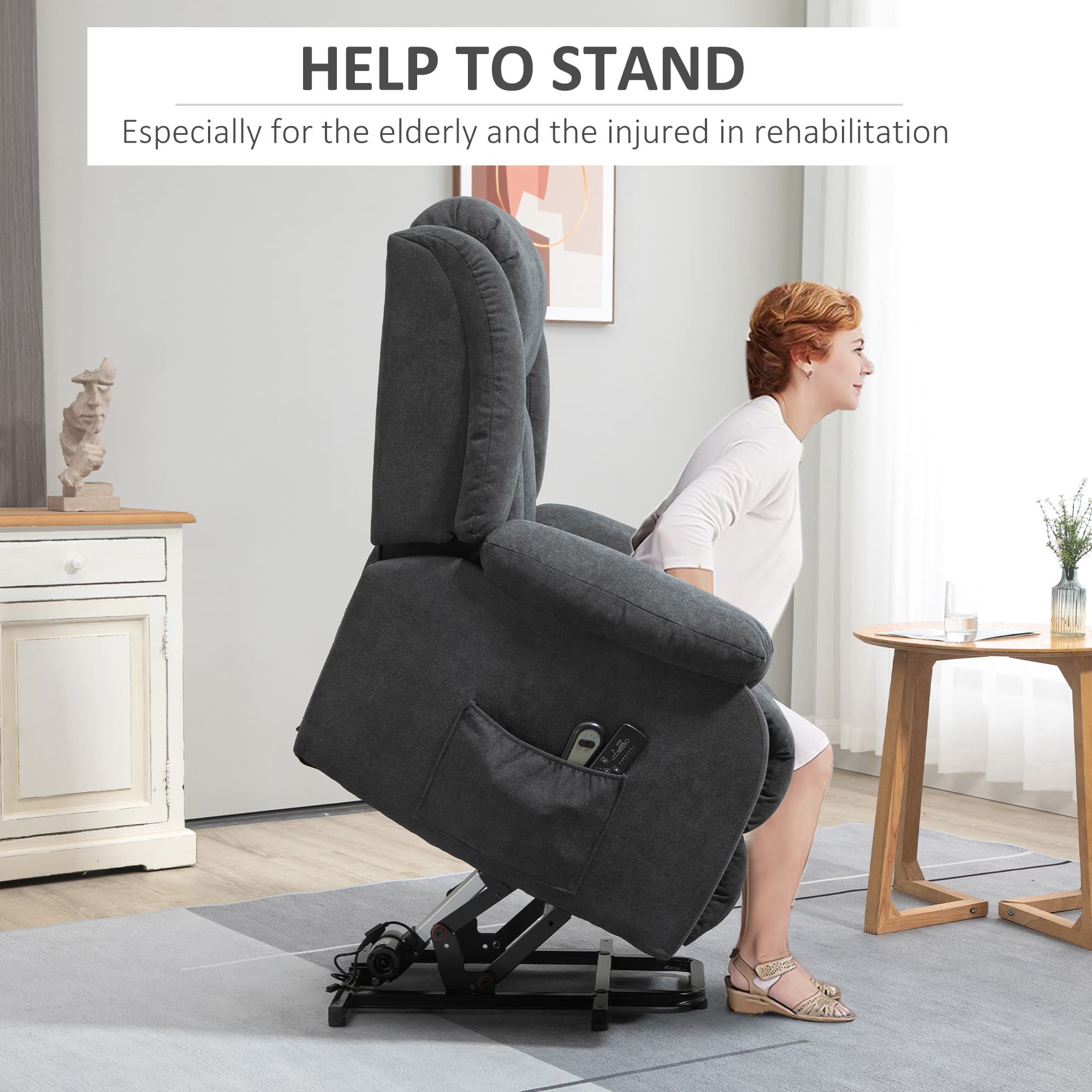 Effortless Comfort: Electric Lift & Massage Recliner Chair - image 1