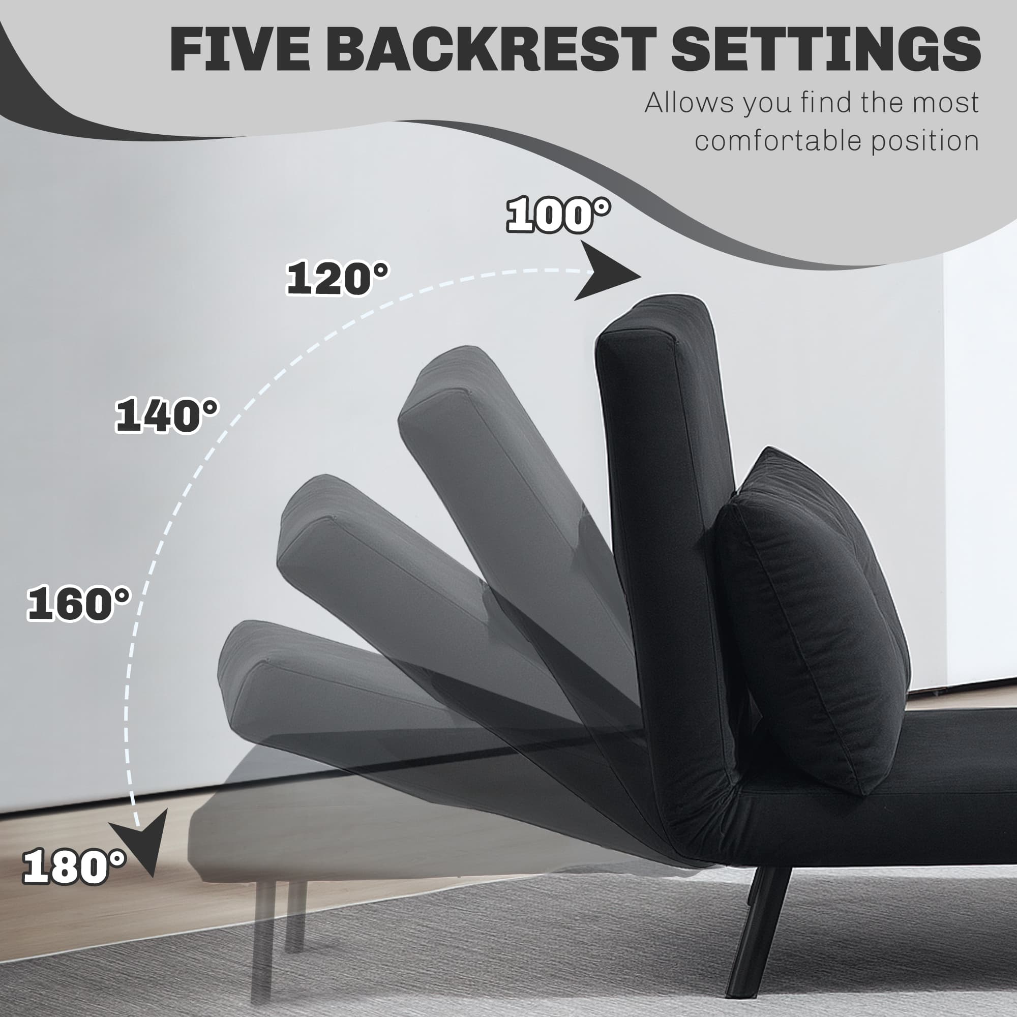 Transform Your Space with this 4-in-1 Velvet Chair Bed - image 5
