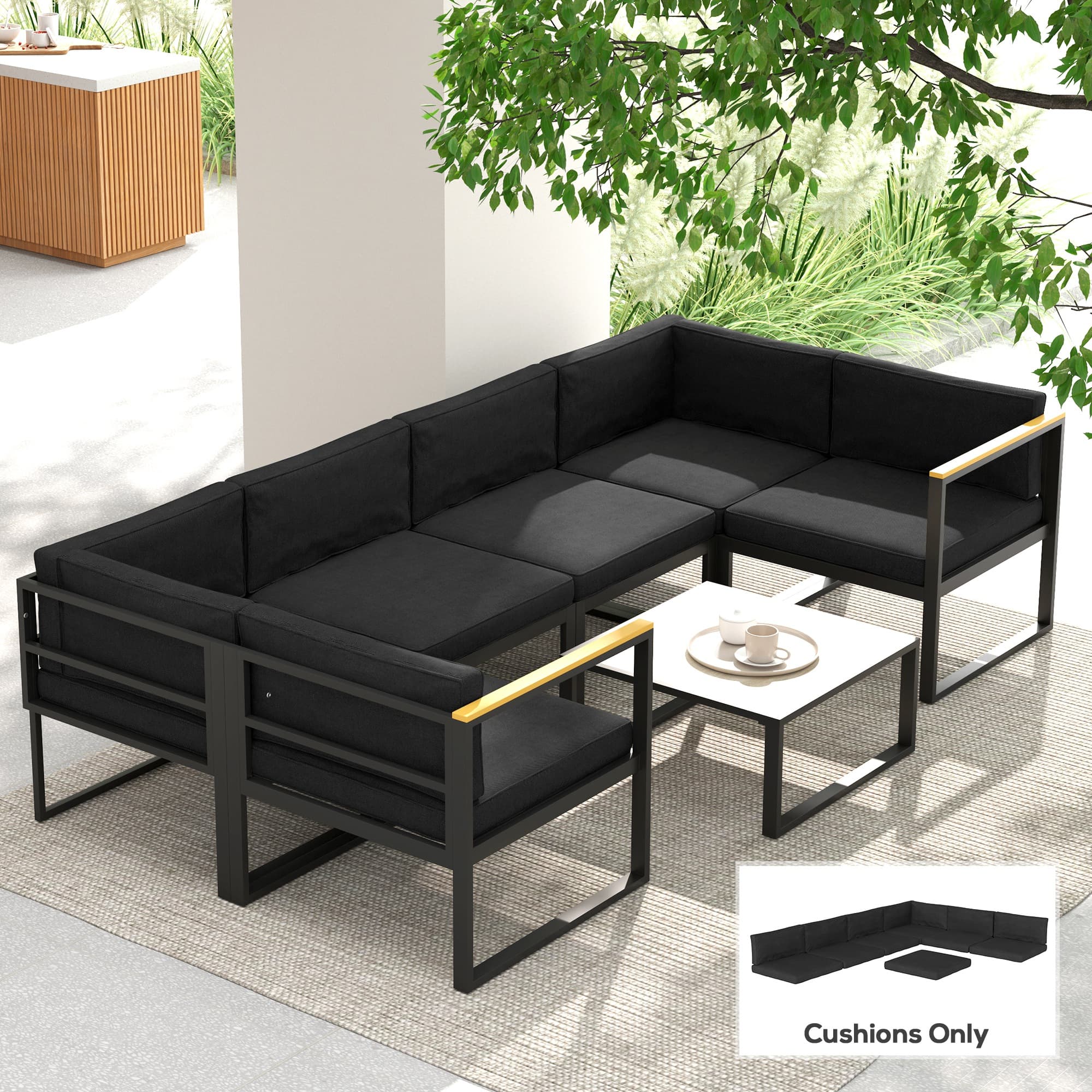 Transform Your Garden Furniture with Premium Black Cushions - image 4