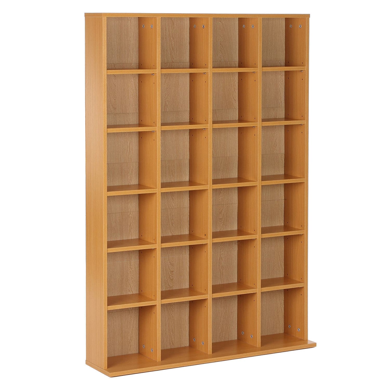 Transform Your Media Collection With This Beech Wood Storage Unit - Beech wood