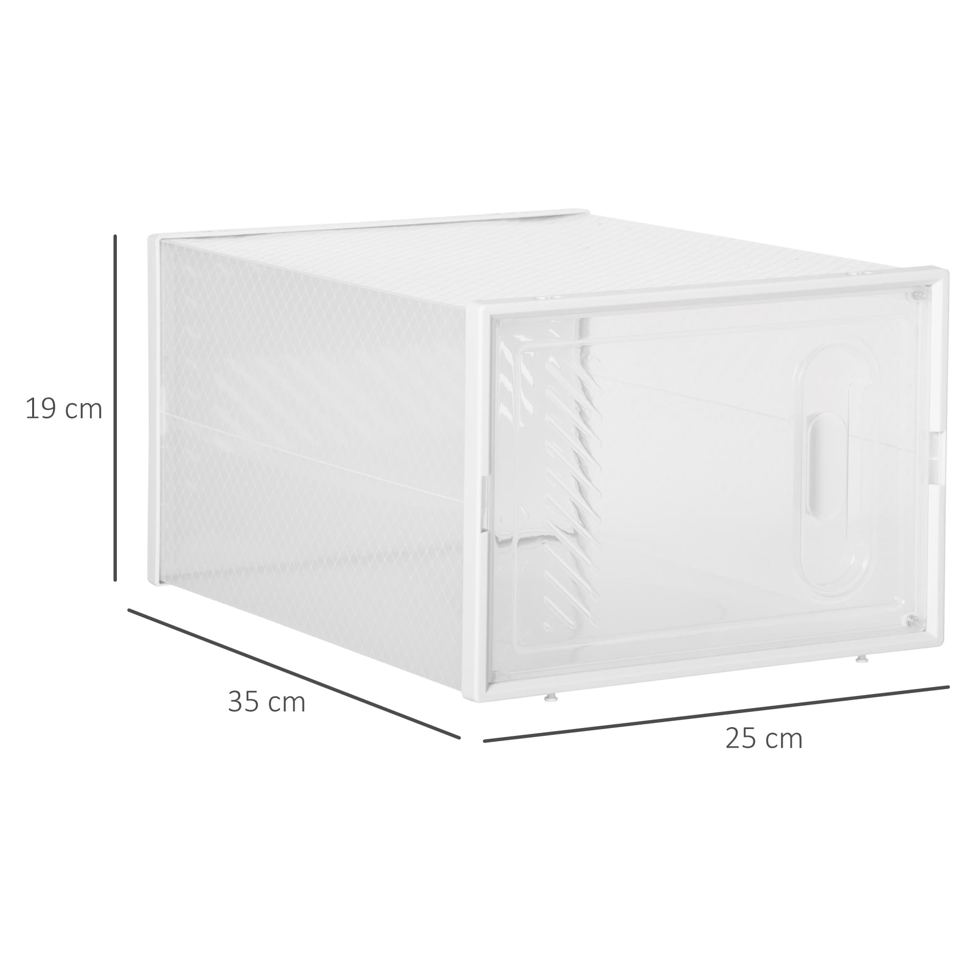 Stackable Clear Shoe Boxes That Click Shut Every Time - image 9