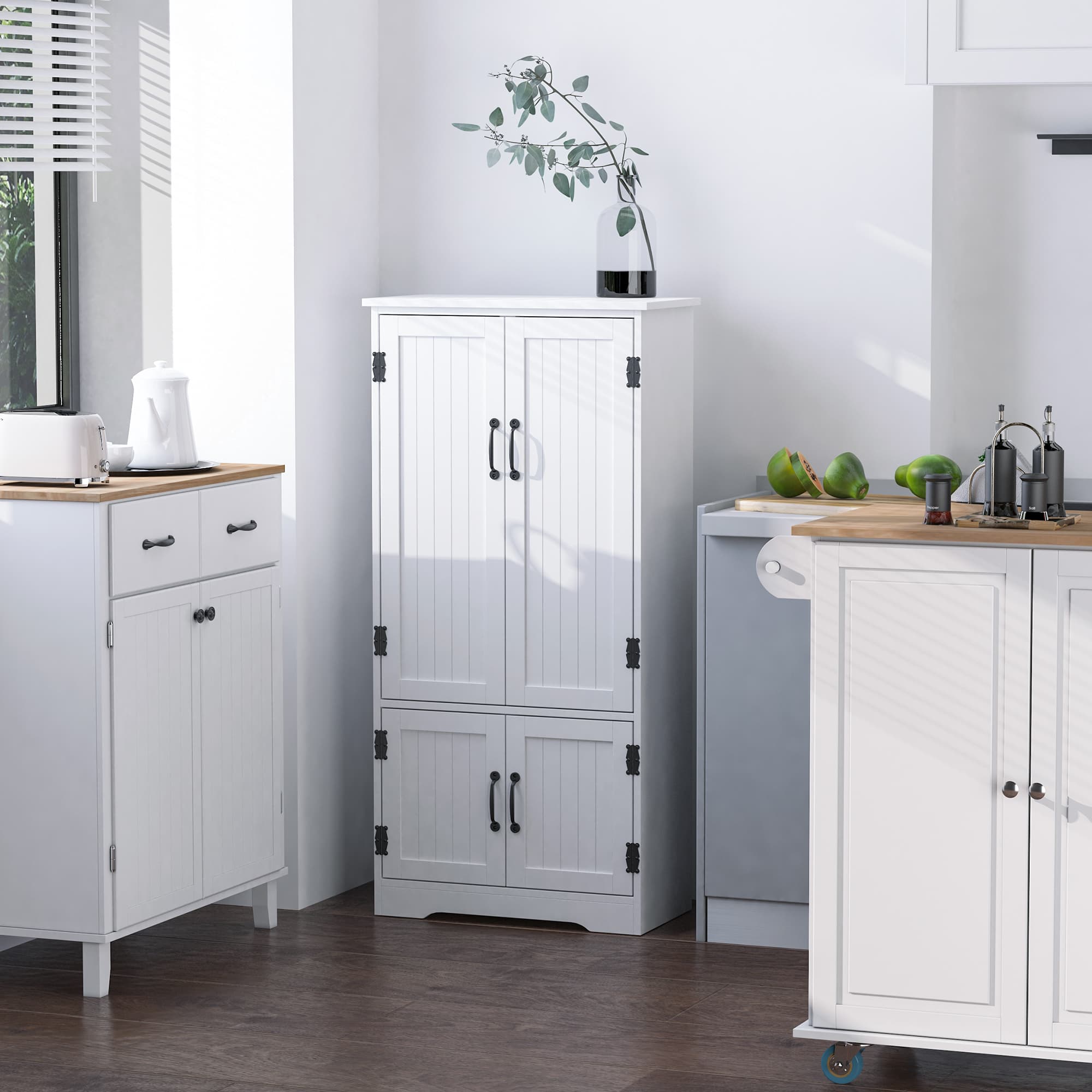 Transform Your Space with this Elegant White Storage Cabinet - image 2