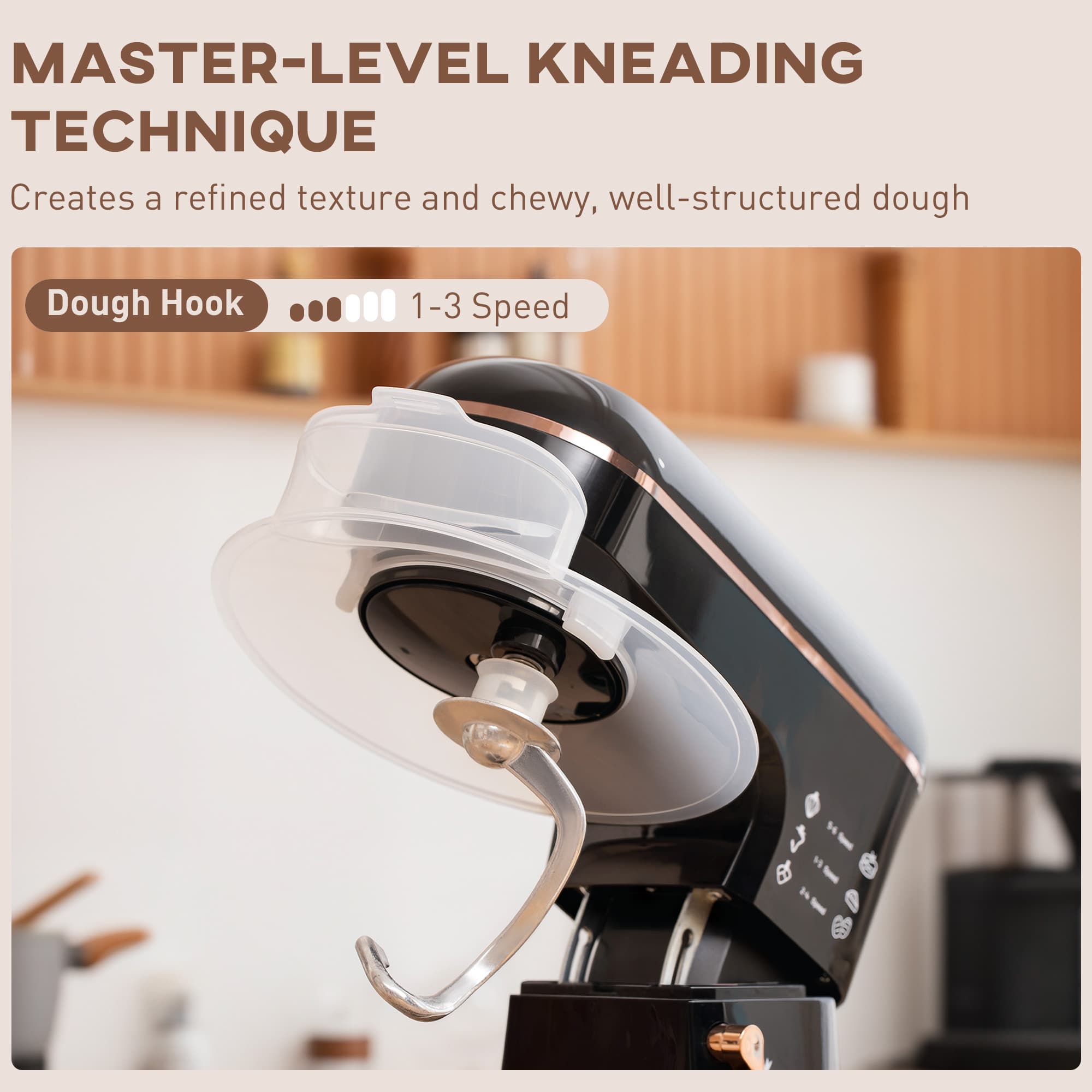 Transform Your Baking with the 1400W 5L Stand Mixer - image 5