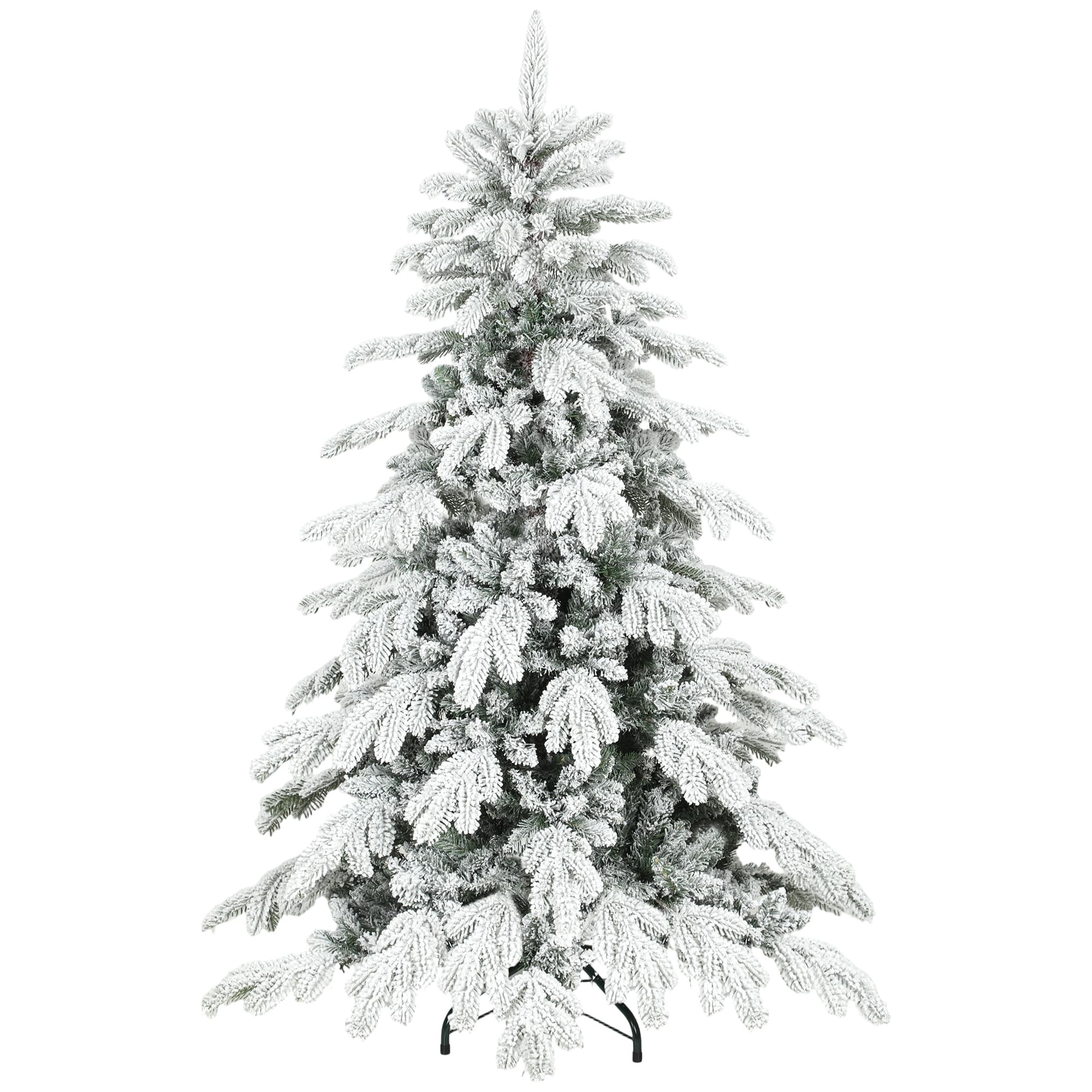Transform Your Home with this 5ft Snowy Christmas Tree - Green