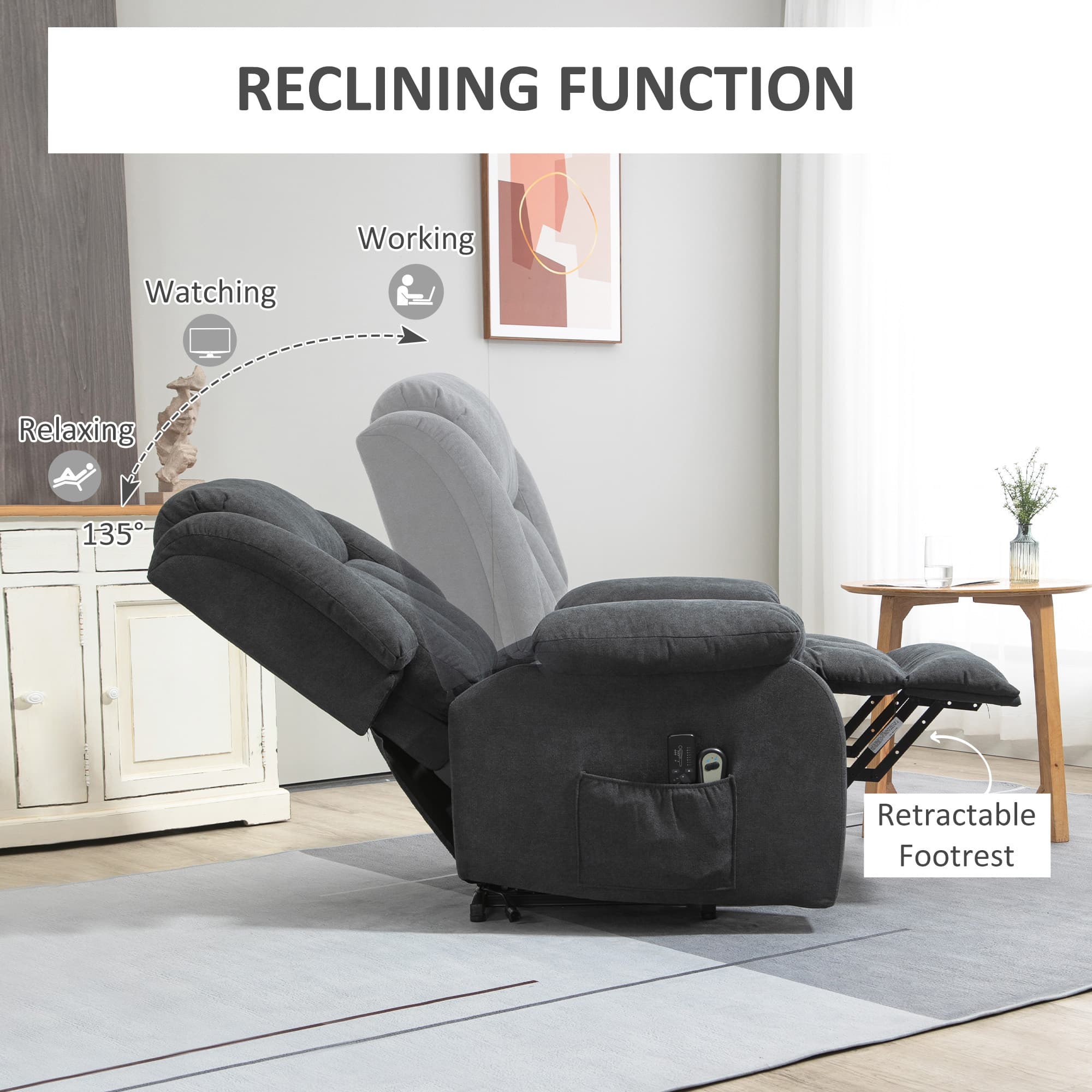 Effortless Comfort: Electric Lift & Massage Recliner Chair - image 3