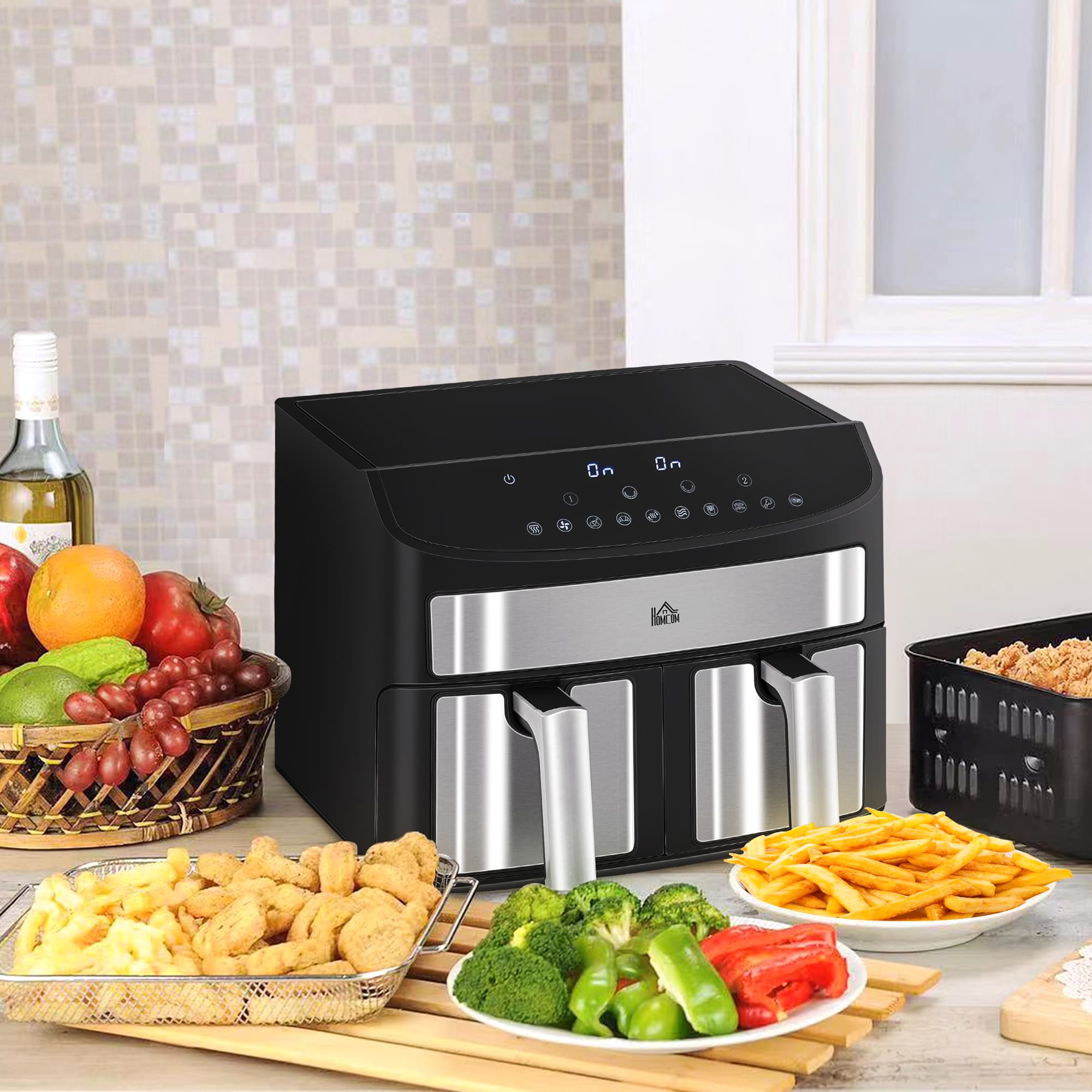 Transform Meals With This Premium 8L Dual Zone Air Fryer - image 4