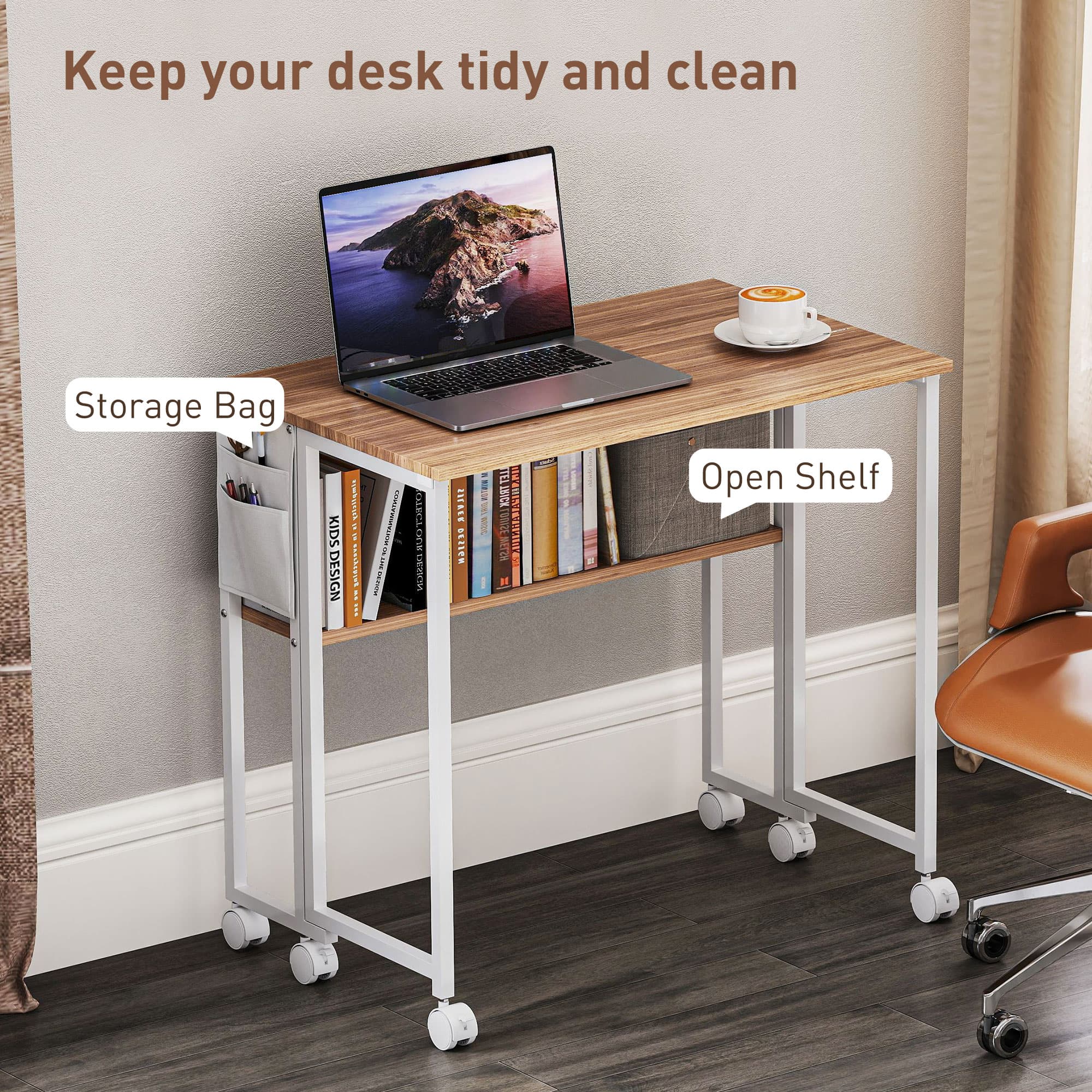 Transform Your Space with this 80cm Drop Leaf Folding Desk - image 1