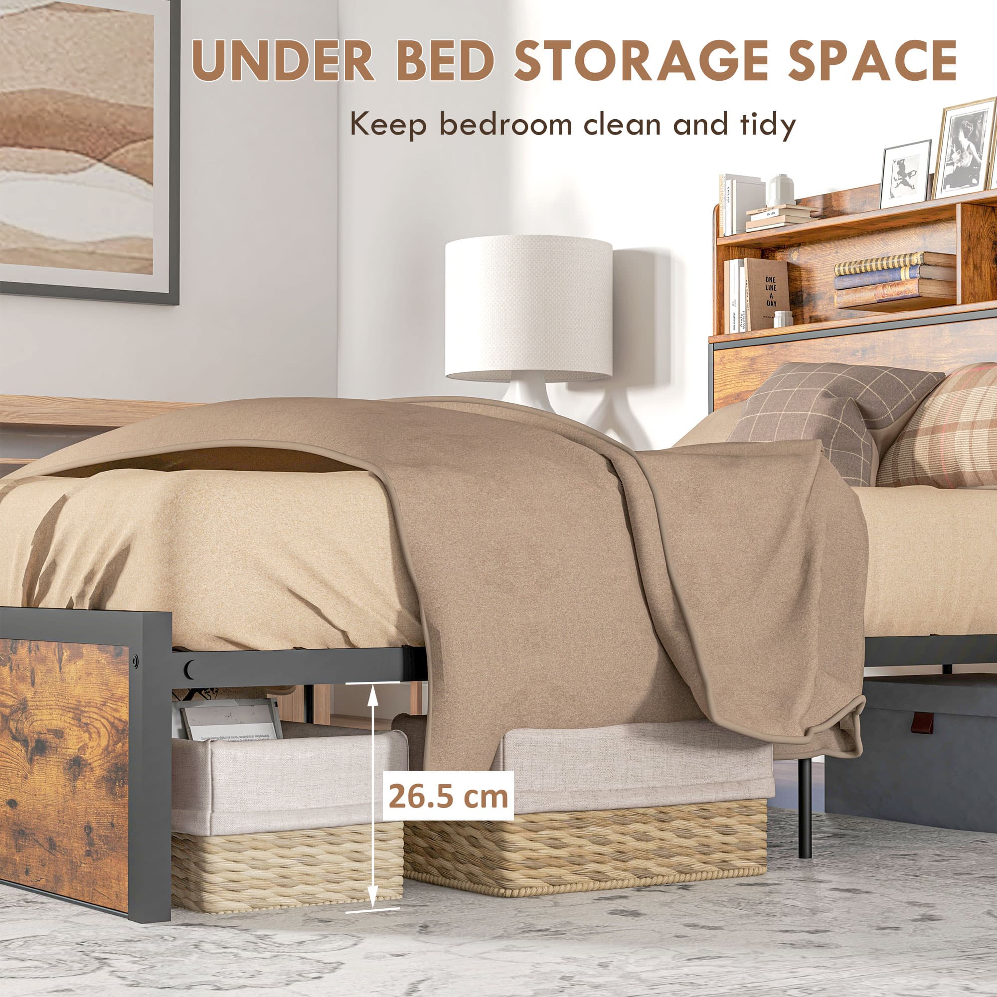Transform Your Space with this Industrial Double Storage Bed - image 5