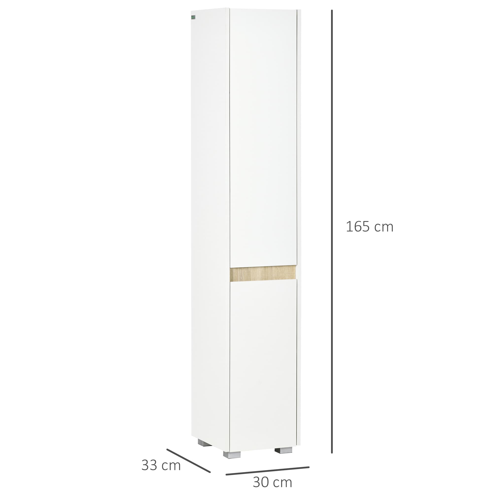 Transform Your Space With This White 5-Tier Bathroom Tallboy - image 1