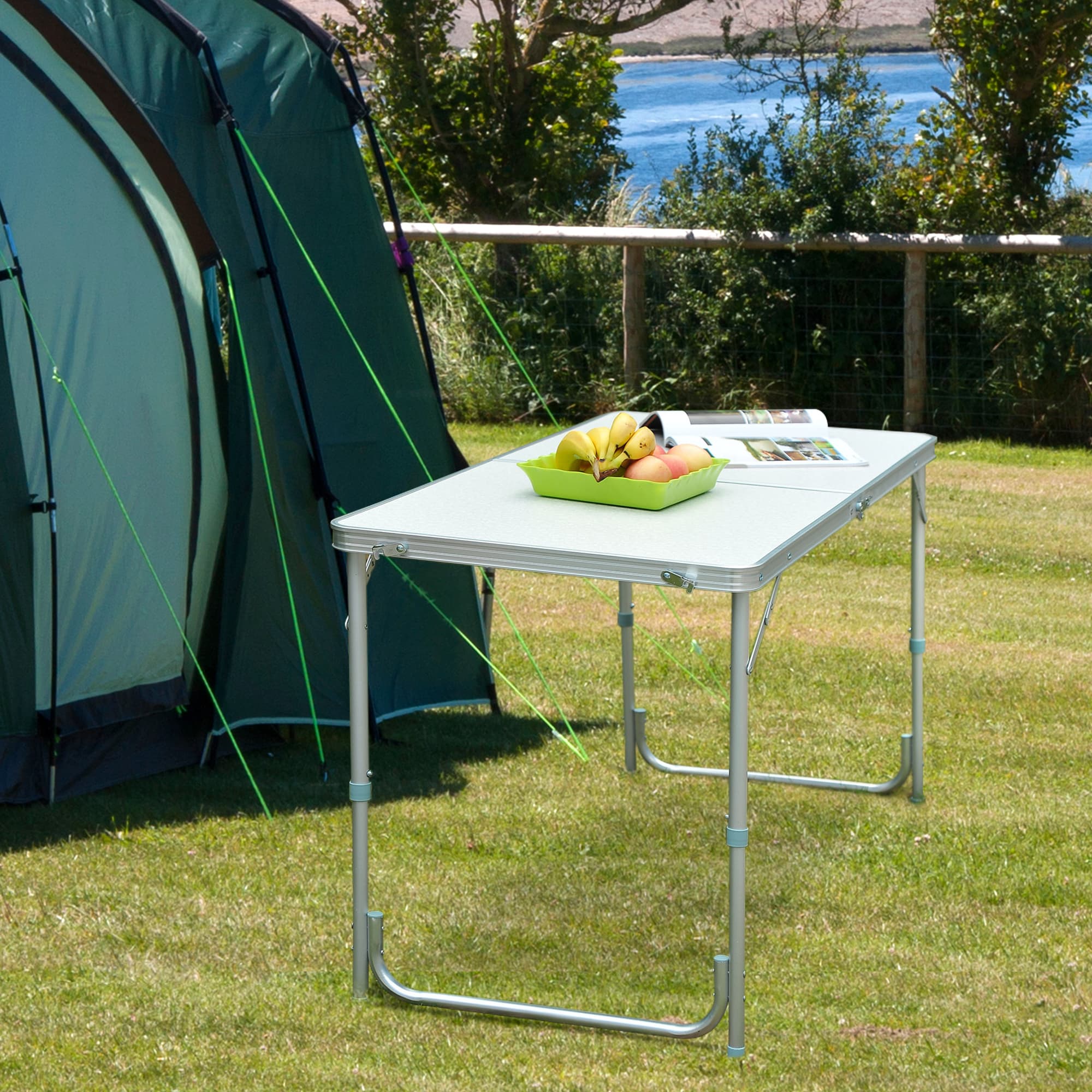 Folding table that sets up in seconds and folds flat for storage - image 8