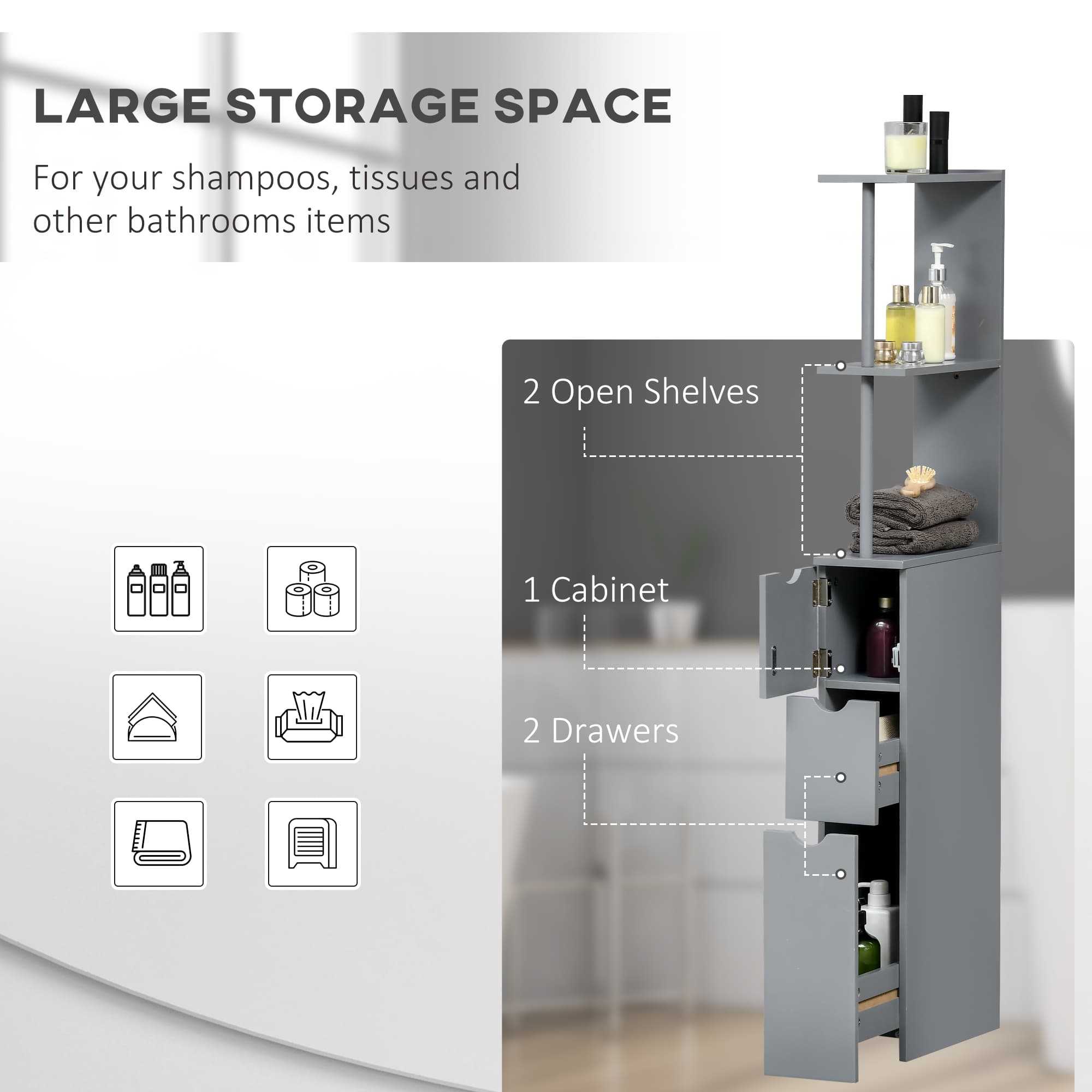 A Tall, Narrow Bathroom Cabinet That Makes the Most of a Small Space - image 10