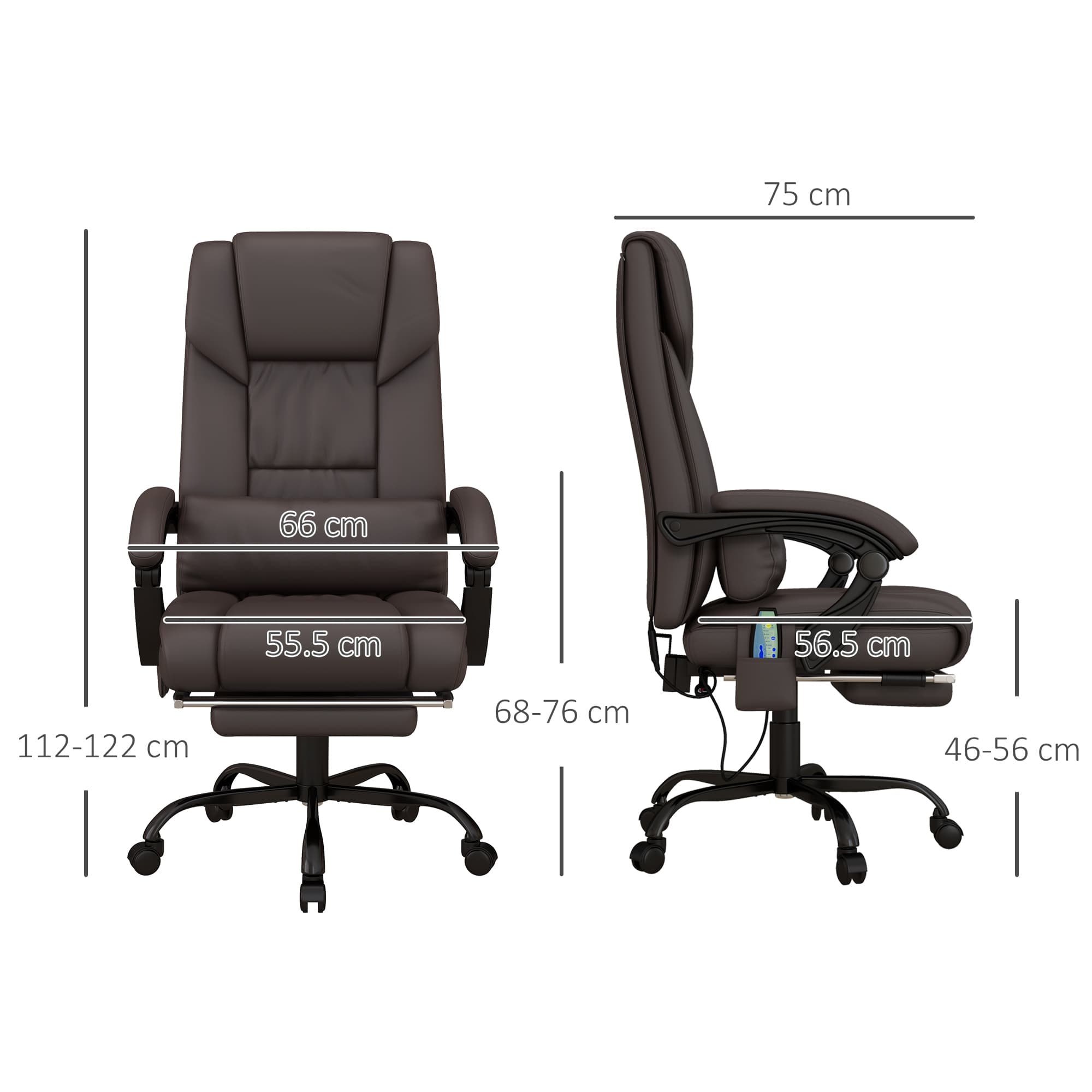 Transform Your Workday With The Vinsetto Massage Chair - image 5
