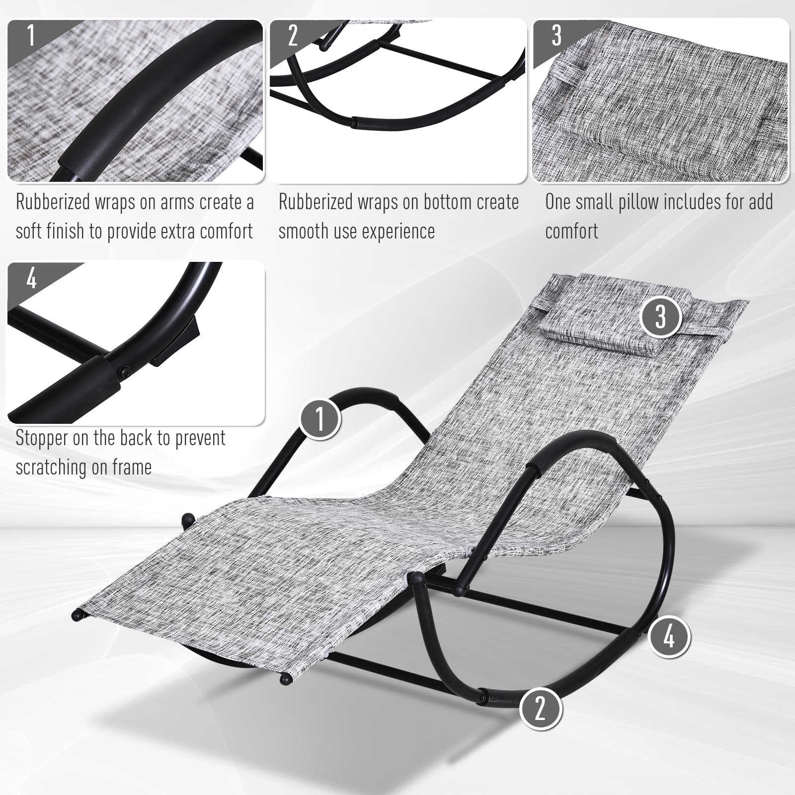 Transform Your Garden with this Zero Gravity Rocking Lounger - image 4