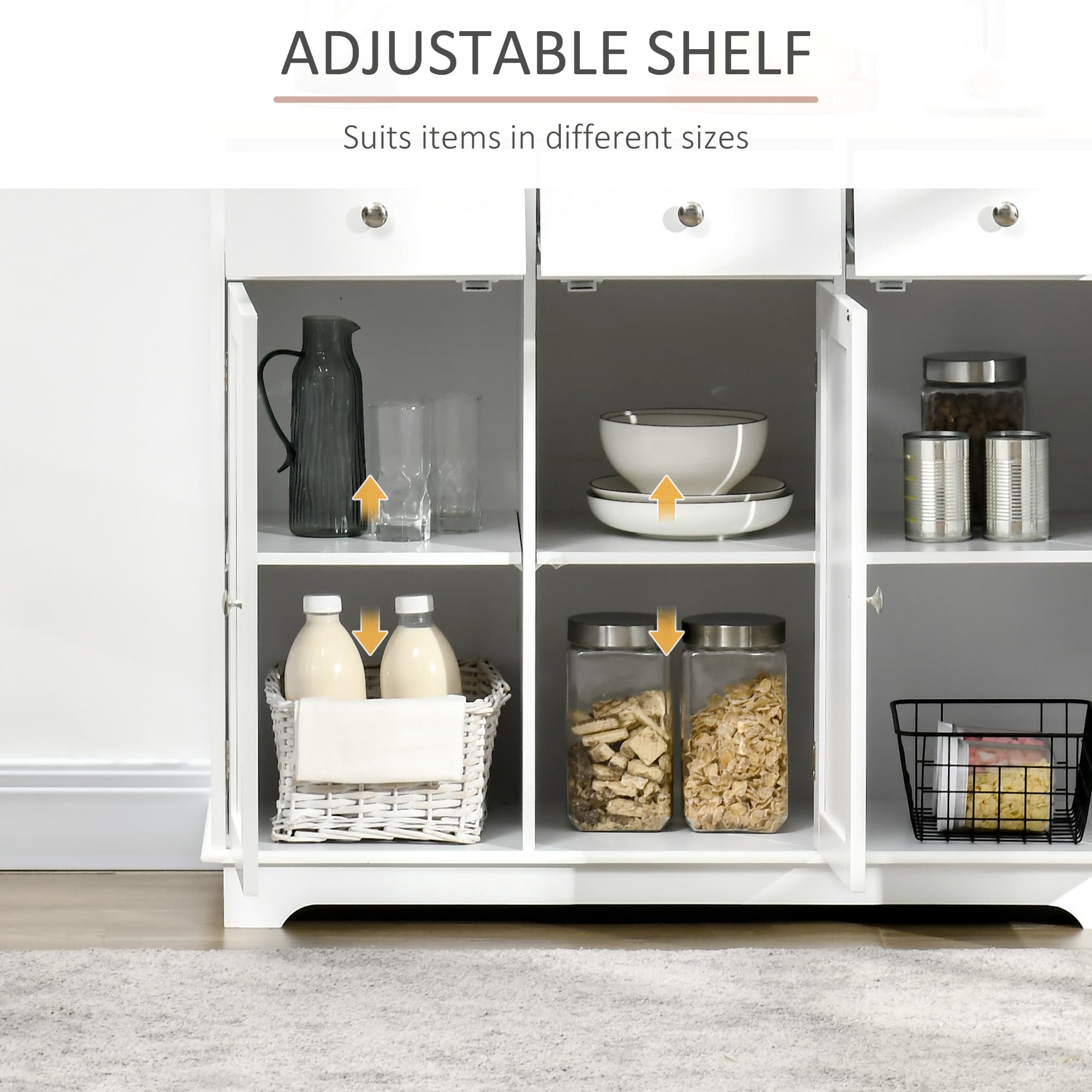 Transform Your Space with this Modern White Sideboard - image 4