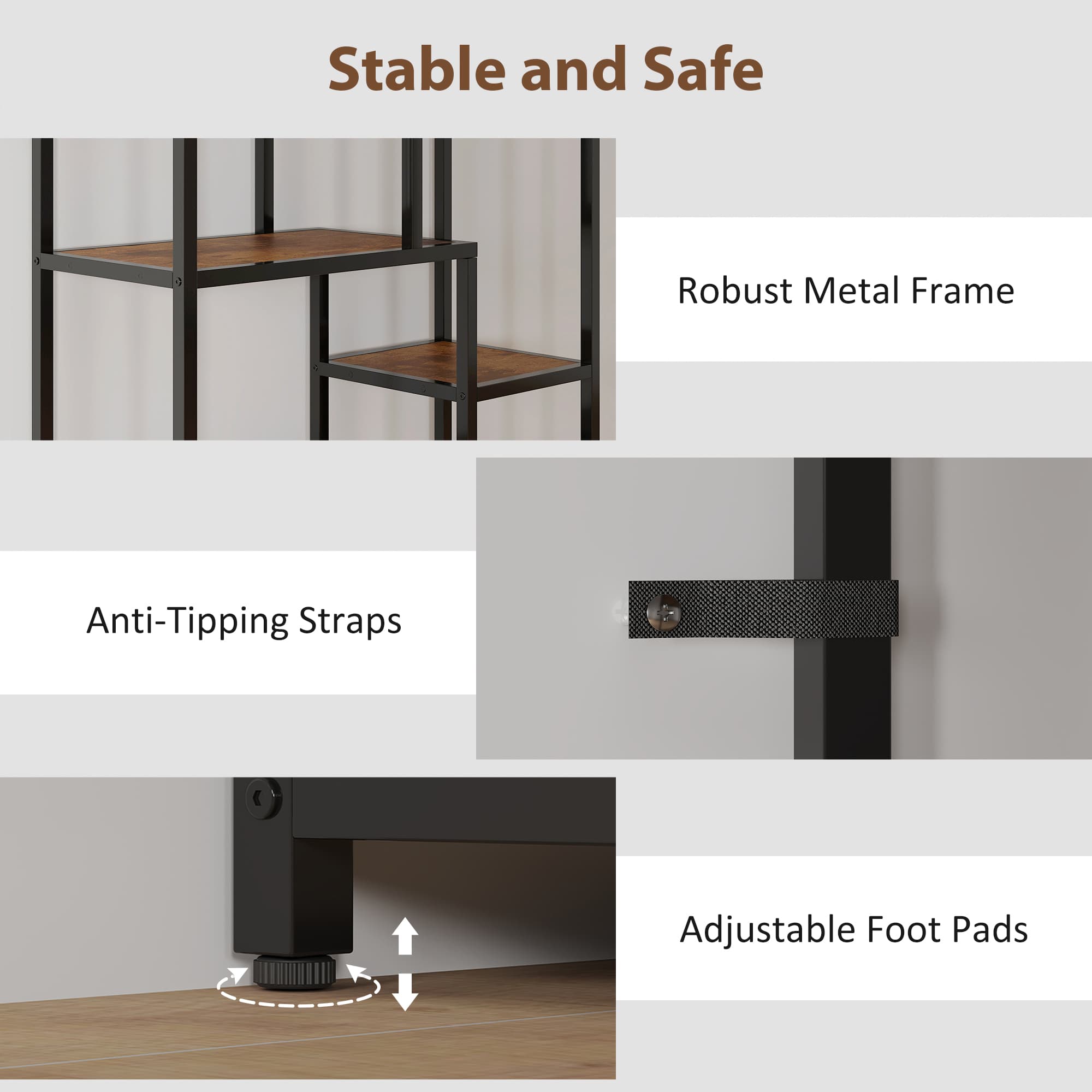Transform Your Space with this 7-Tier Geometric Bookcase - image 1