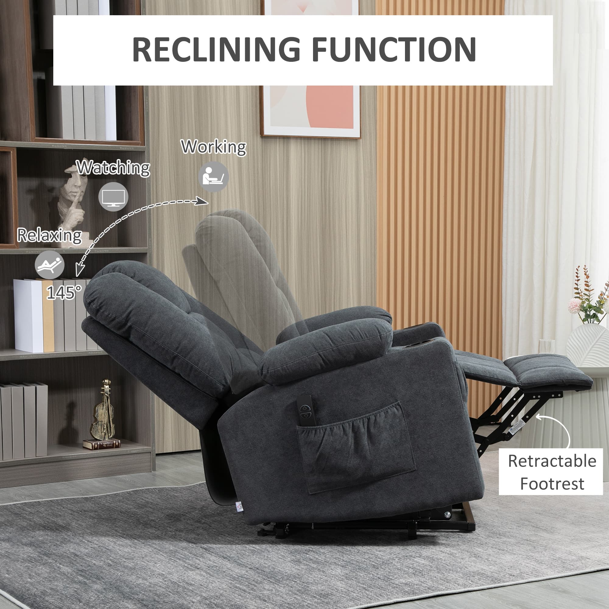 Transform Your Comfort with this Oversized Riser Recliner - image 3