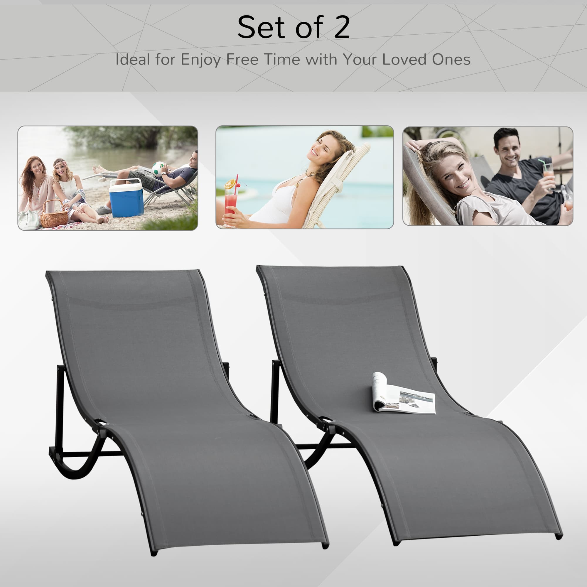 Transform Your Garden with these Ergonomic S-Shaped Loungers - image 4