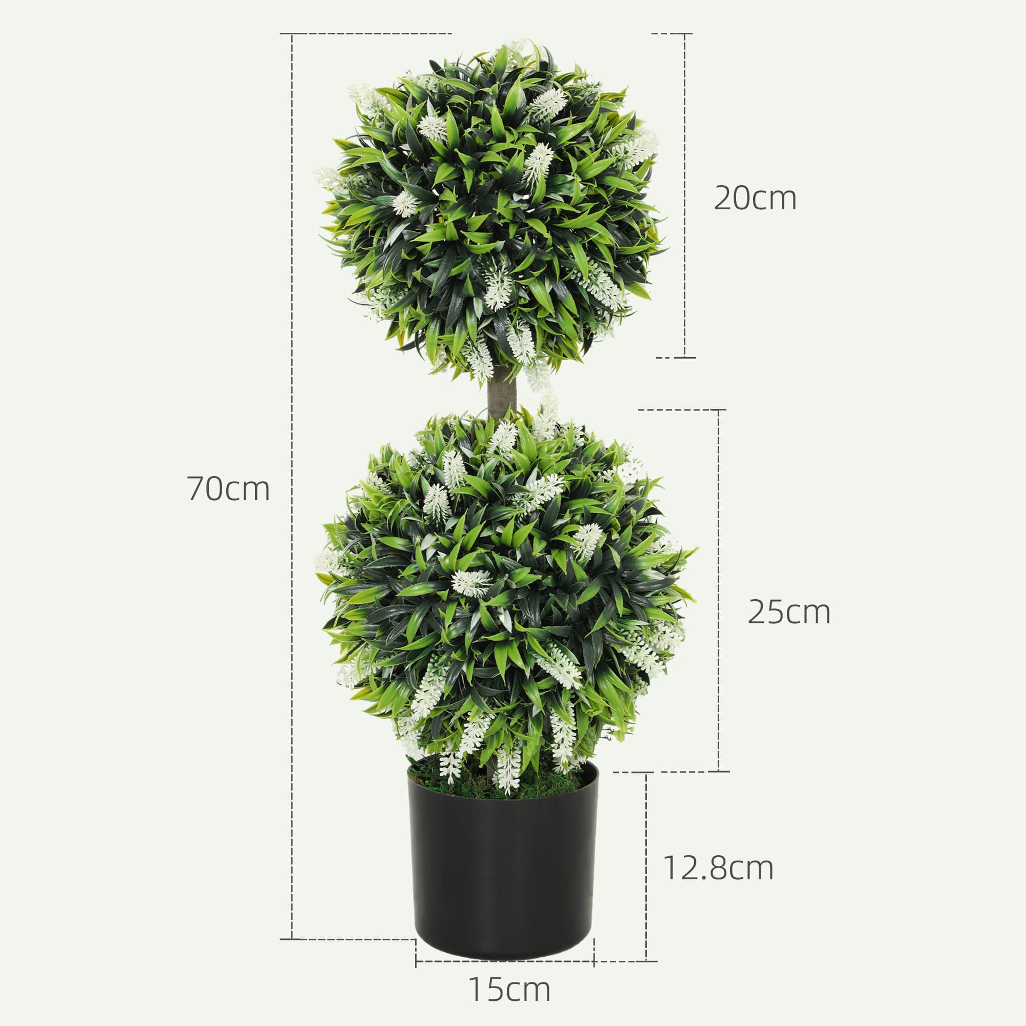 Transform Your Space with 70cm Artificial Lavender Trees - image 4