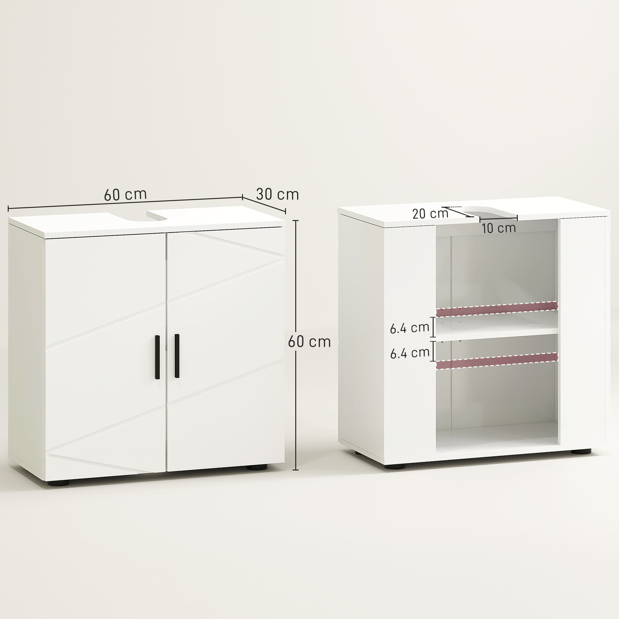Transform Your Bathroom With the Kleankin Under Sink Cabinet - image 3