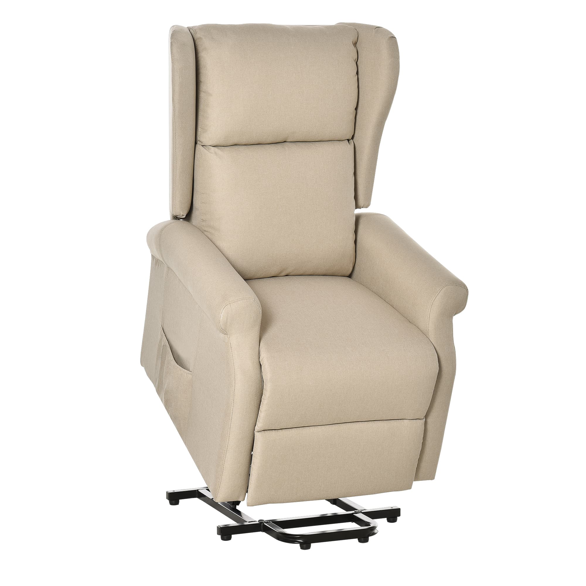 Transform Your Comfort with this Beige Power Lift Recliner - Beige