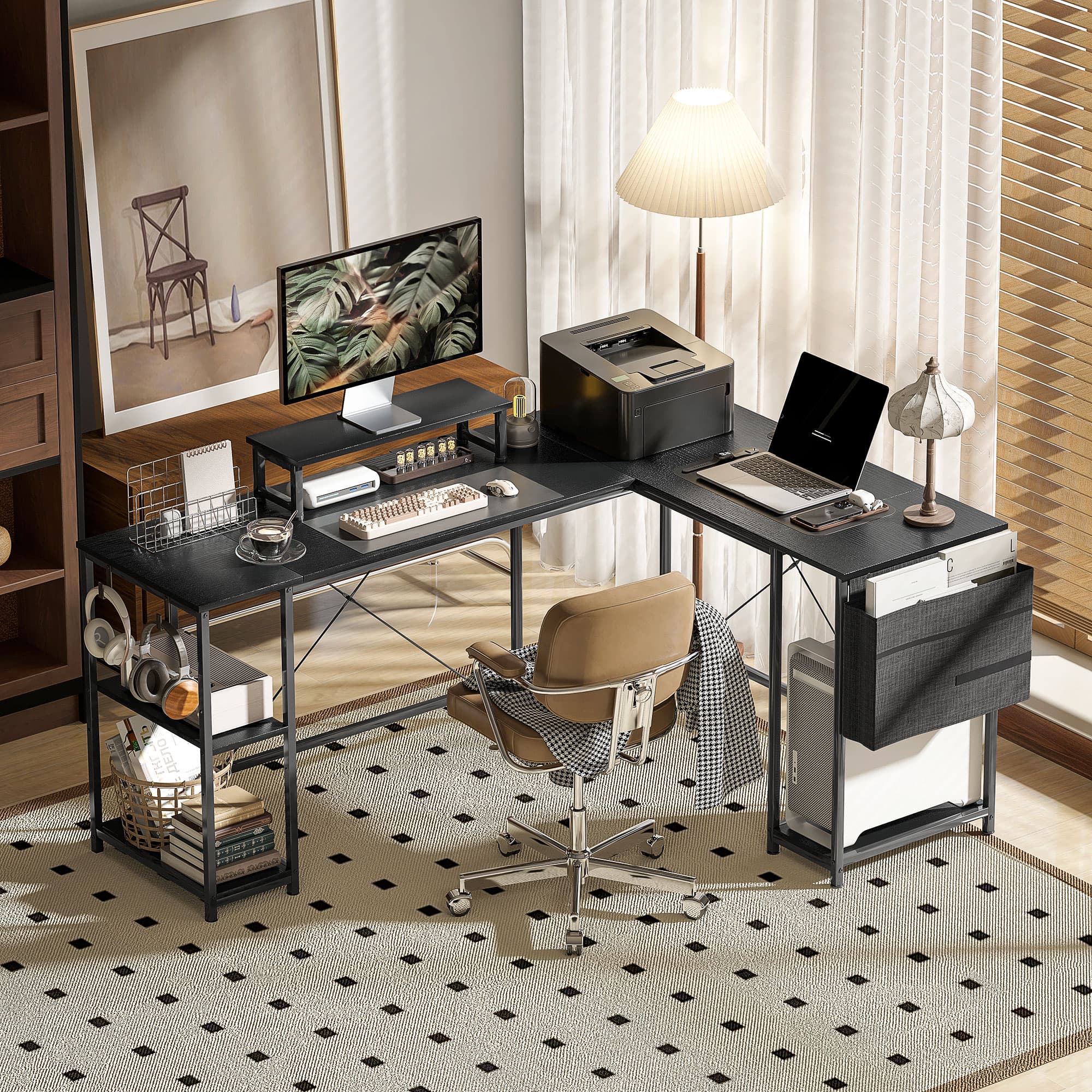 Transform Your Workspace With This Reversible L-Shaped Desk - image 1