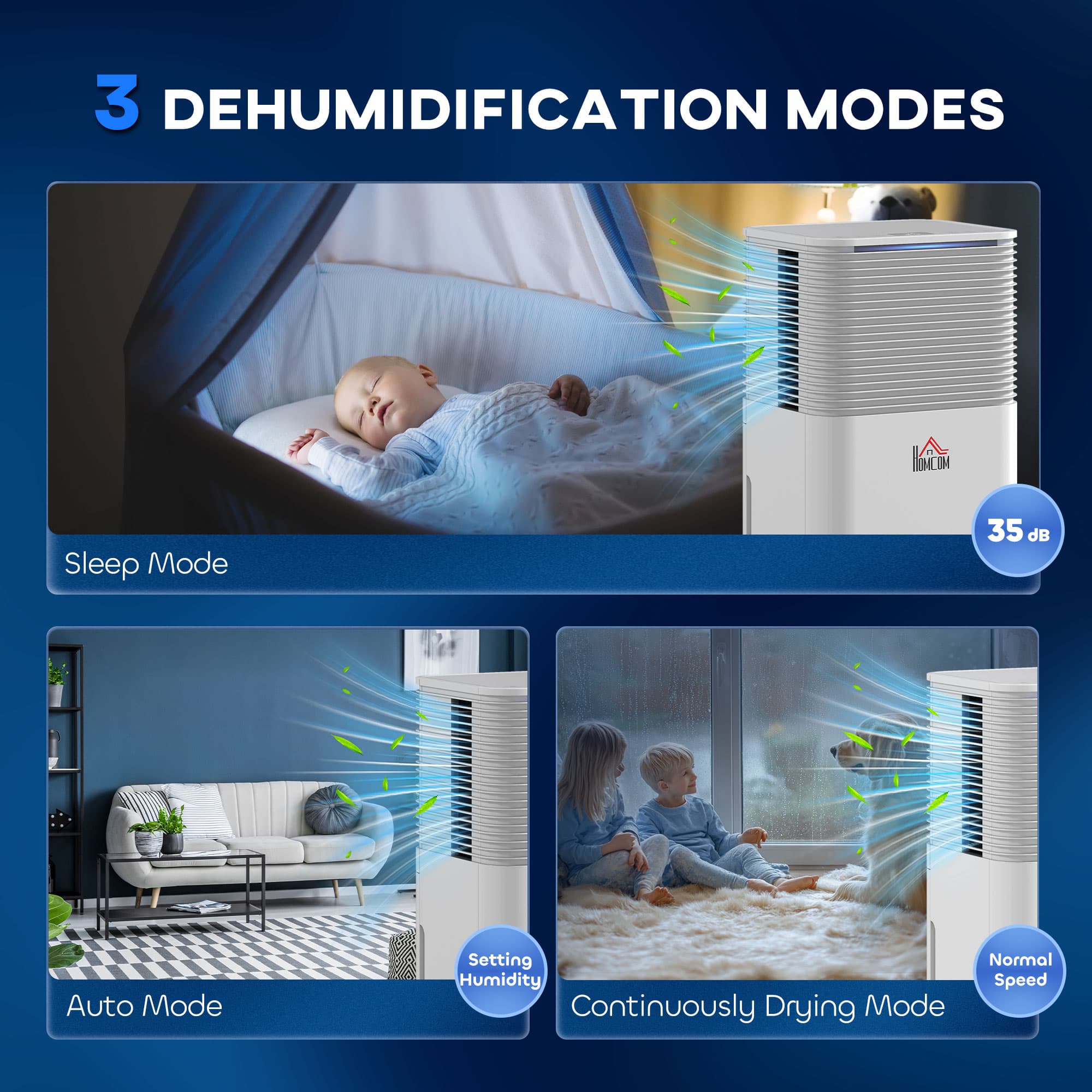 Compact 10L Dehumidifier for Damp and Laundry Drying - image 8
