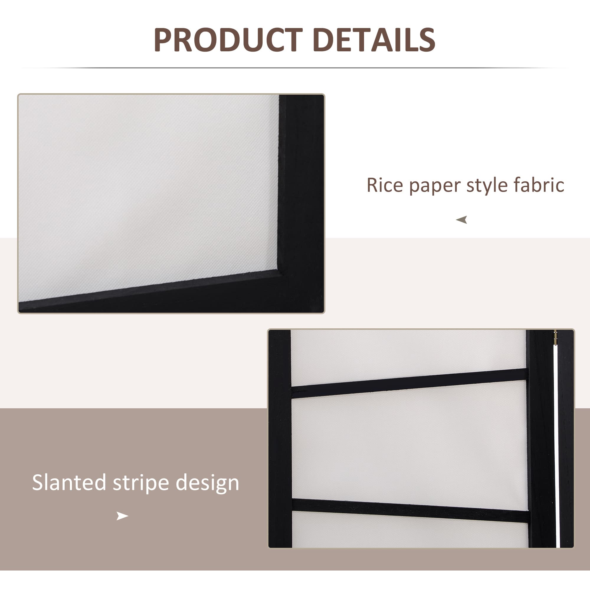 Transform Your Space With This 3-Panel Wooden Room Divider - image 3