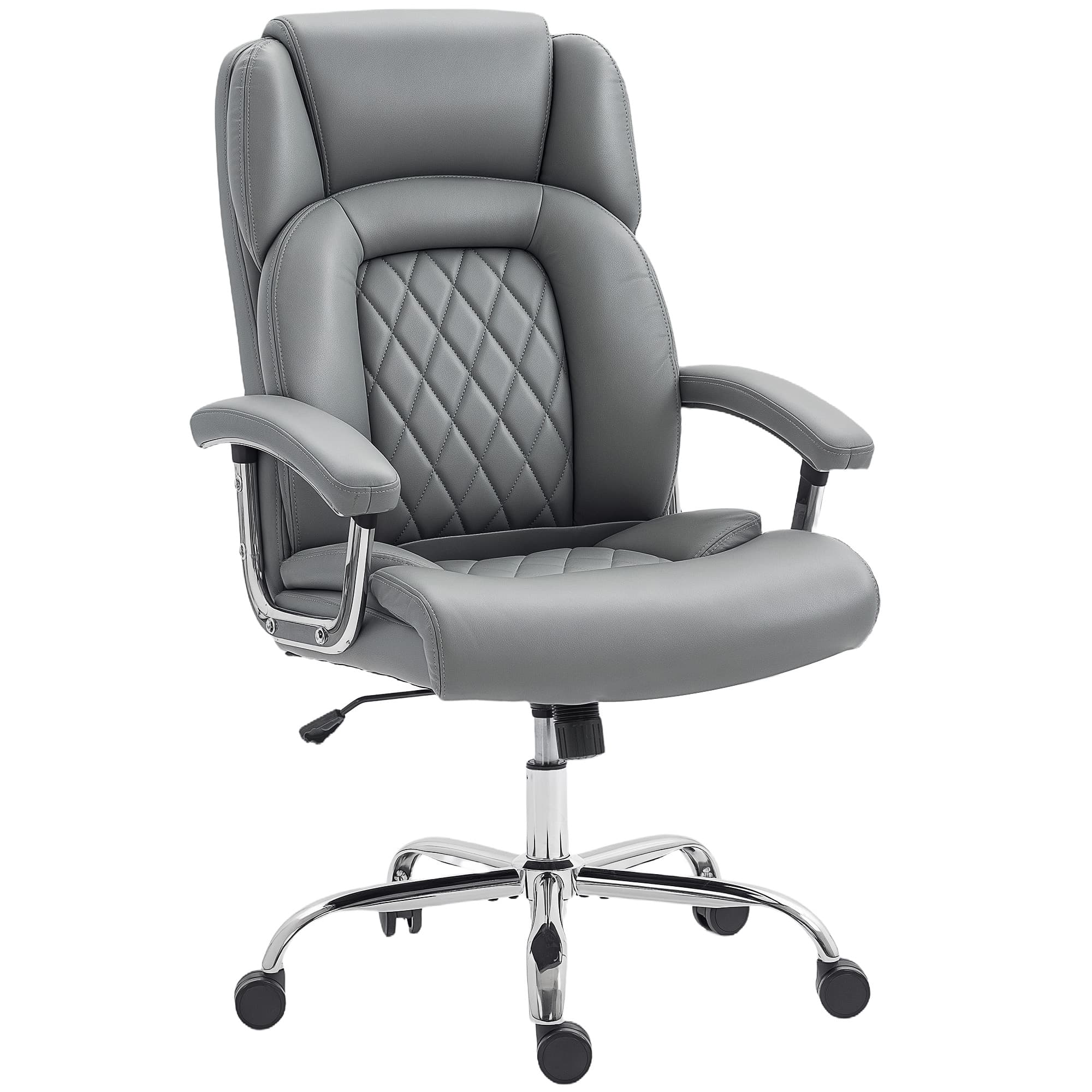 Transform Your Workspace with this 180kg Big & Tall Chair - Grey
