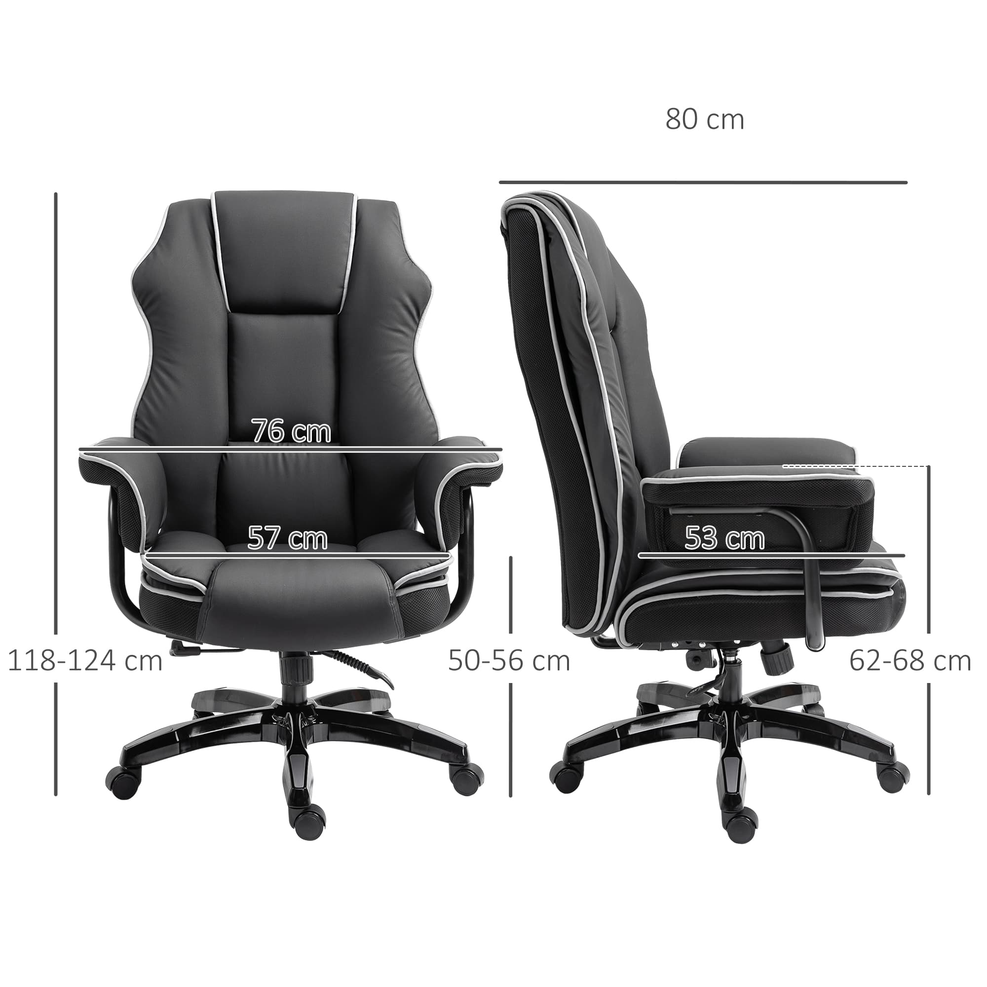 Transform Your Workspace with this Reclining Executive Chair - image 3