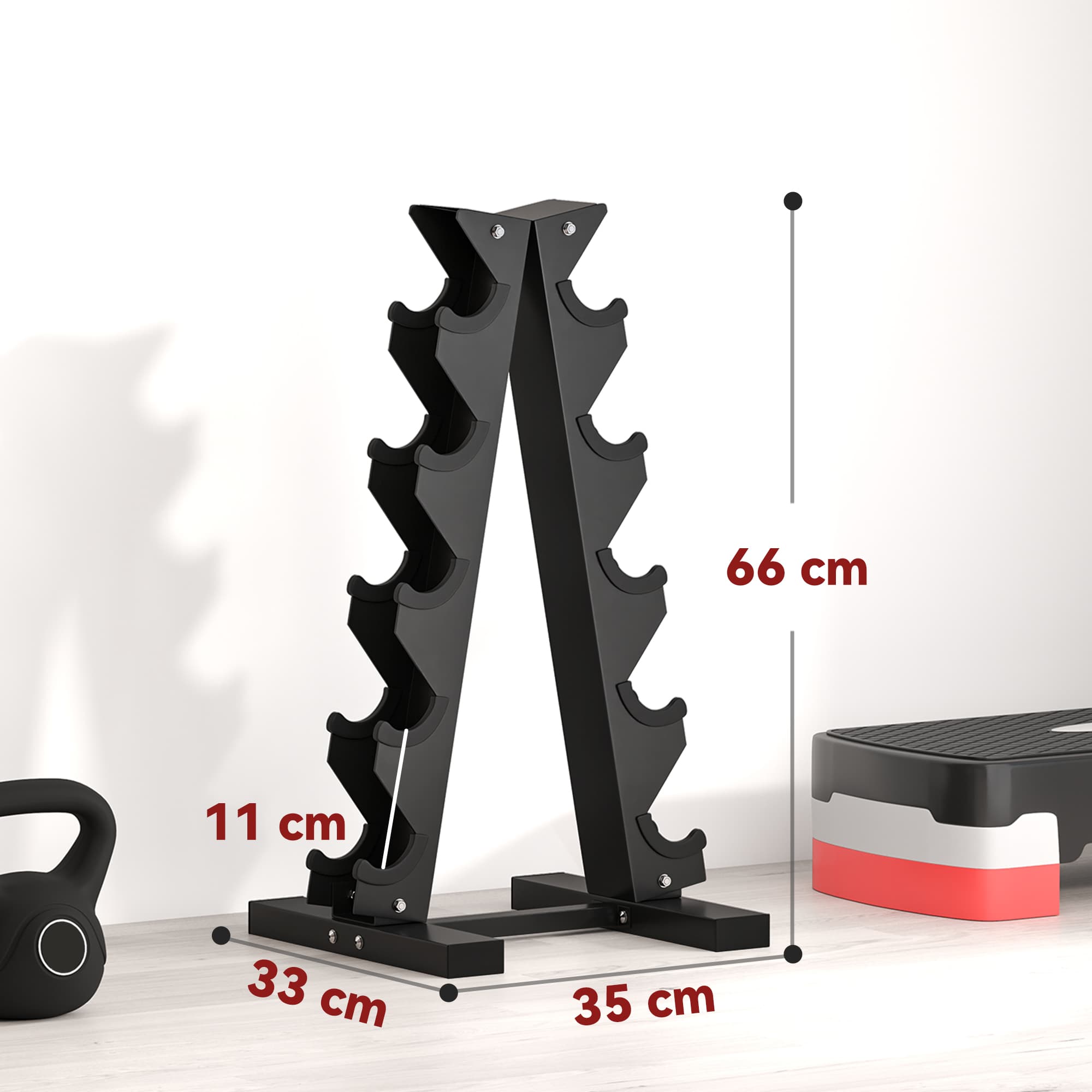 Keep Your Home Gym Tidy With a Five-Tier Dumbbell Rack - image 9