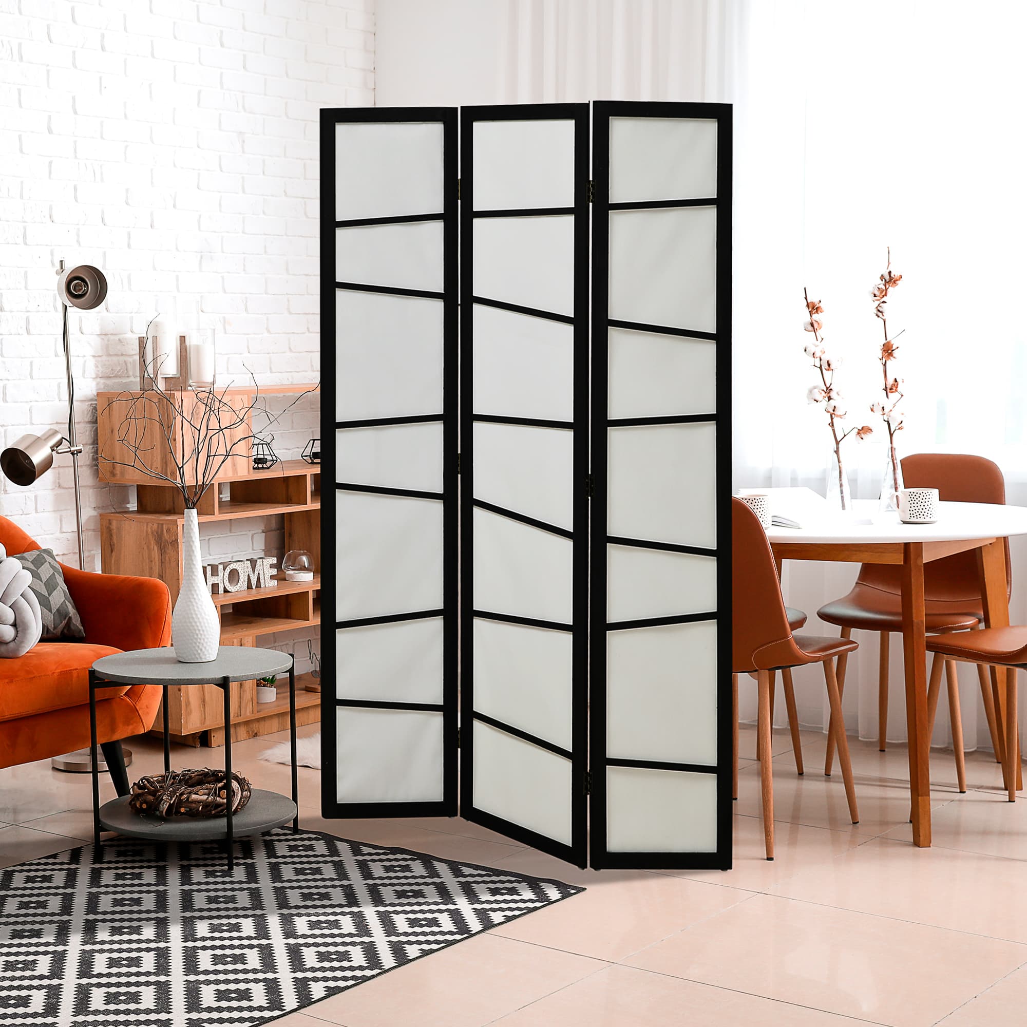 Transform Your Space With This 3-Panel Wooden Room Divider - image 2