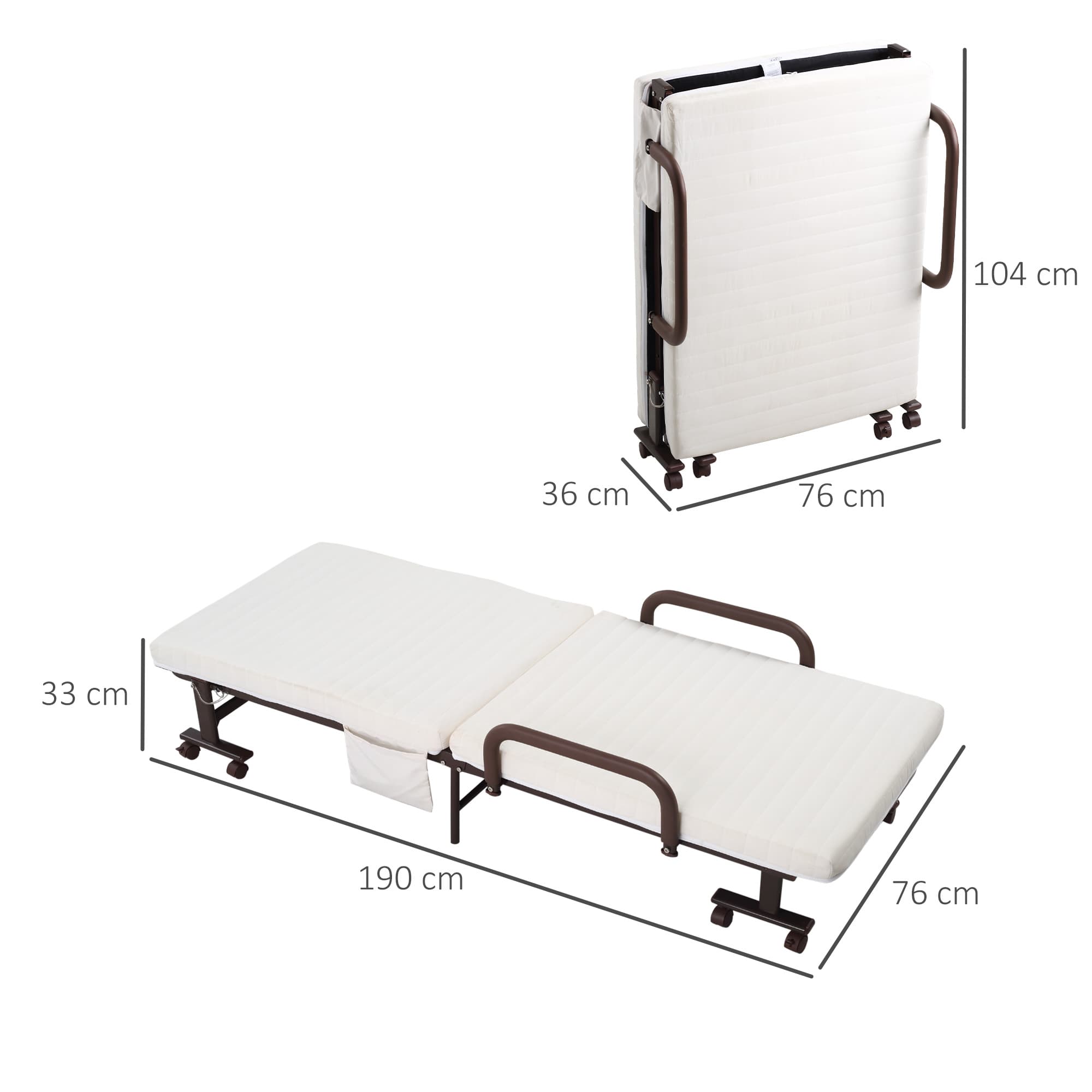 Effortless Single Folding Guest Bed for Restful Sleep - image 4