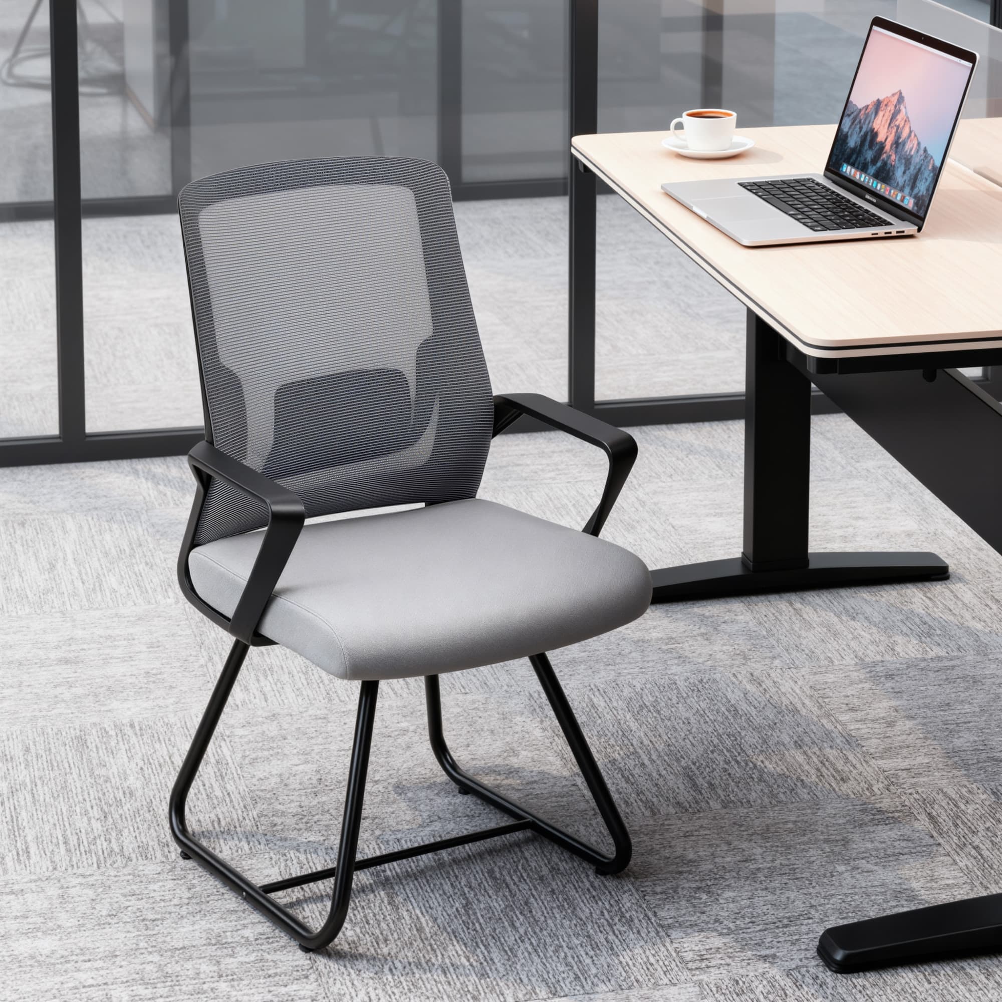 Transform Your Workspace with this Ergonomic Mesh Desk Chair - image 1