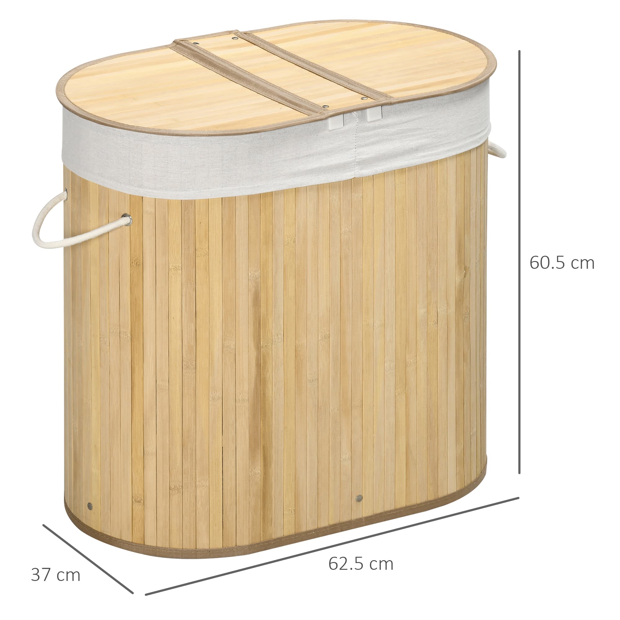Sort Laundry More Easily with This 100-Litre Bamboo Hamper - image 8